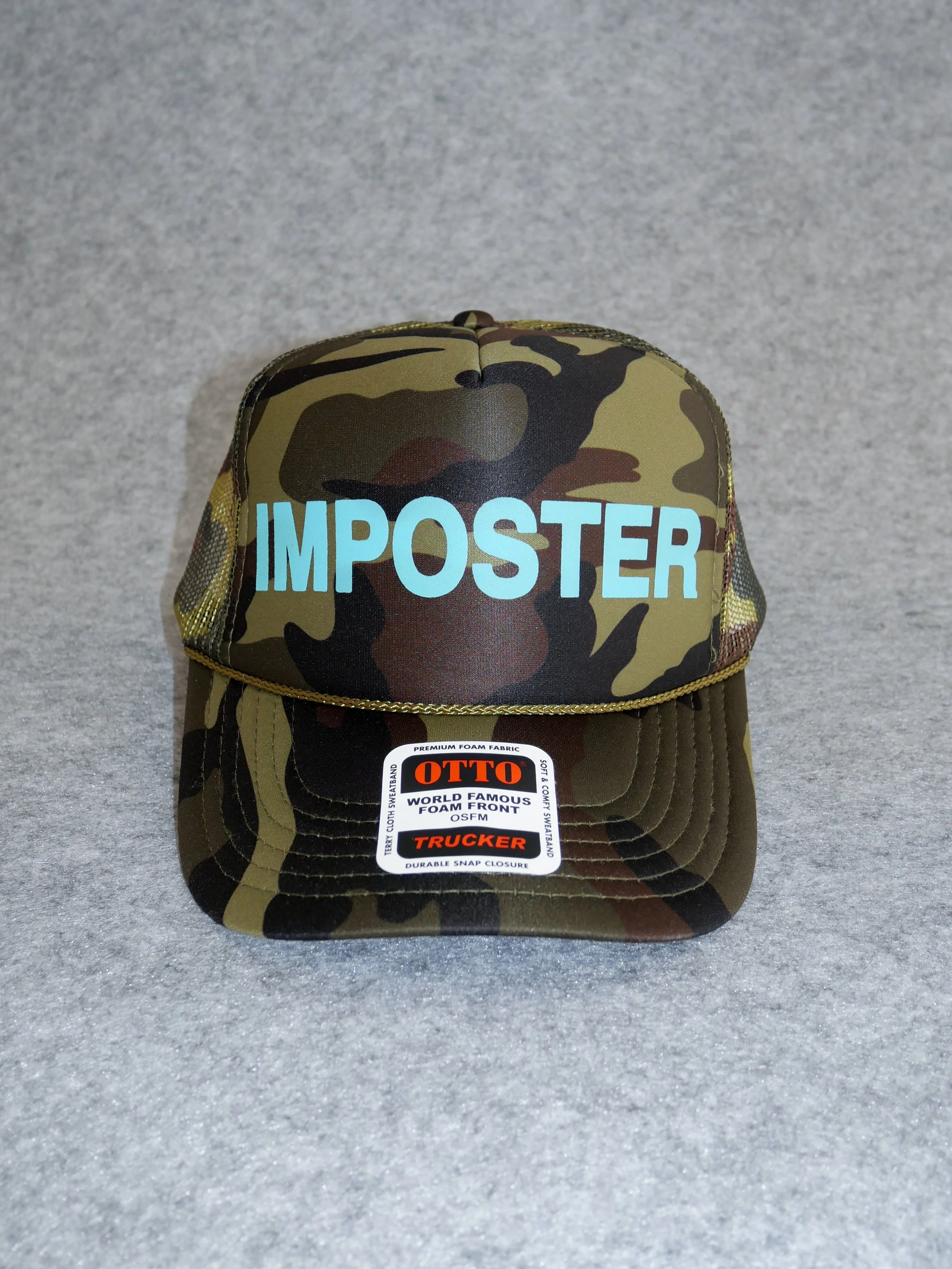 CAMO IMPOSTER TRUCKER CAP
