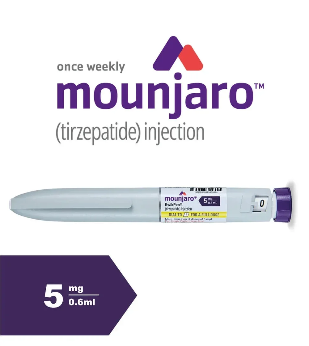 Mounjaro 5mg/0.6ml Pre-filled Pen 2.4ml (Tirzepatide)