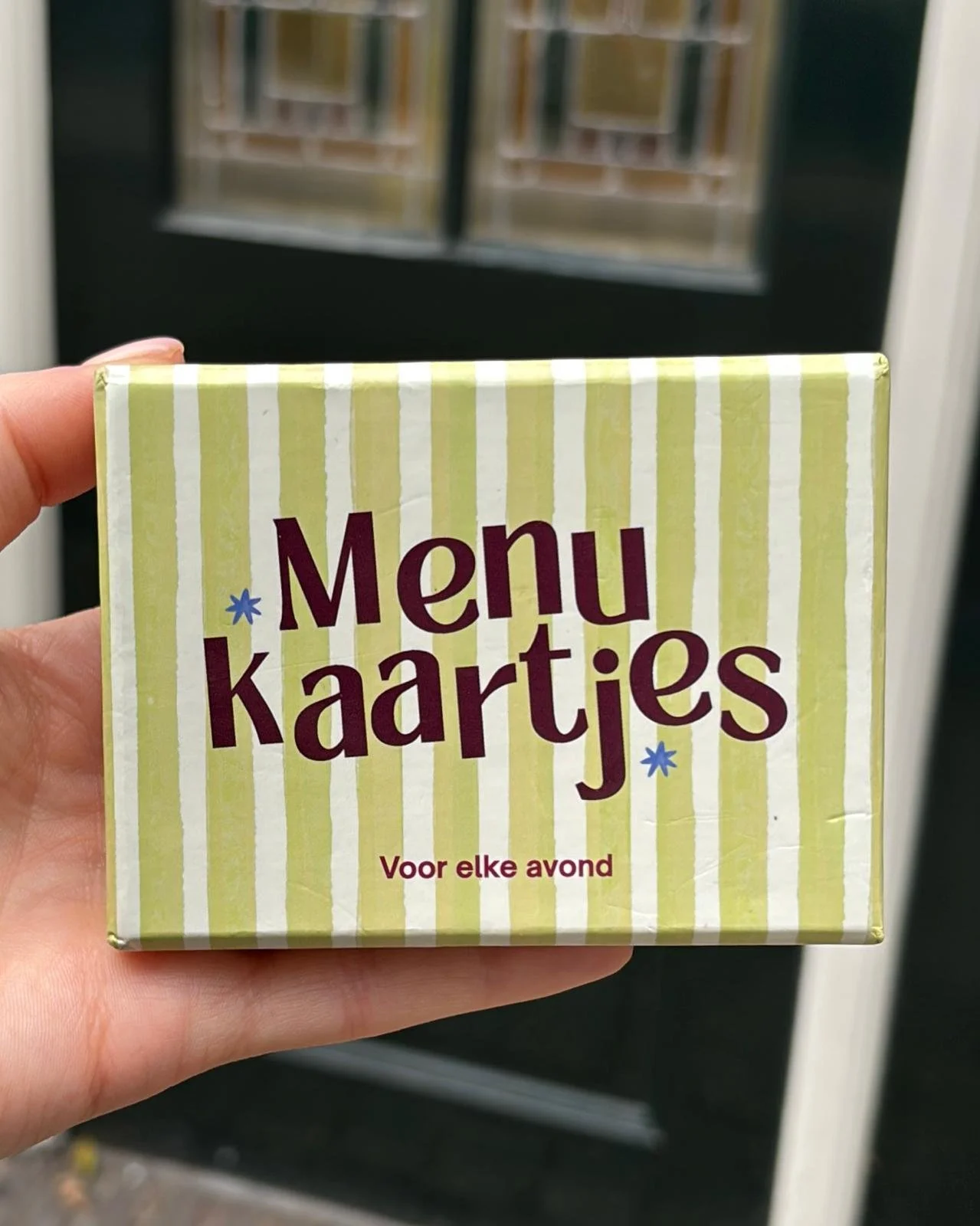 MENUKAARTJES: VOOR ELKE AVOND