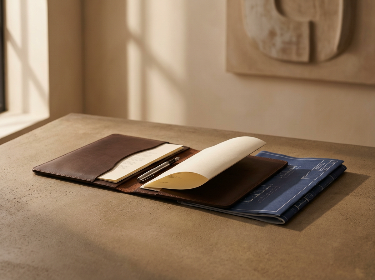 Leather Investment Folio