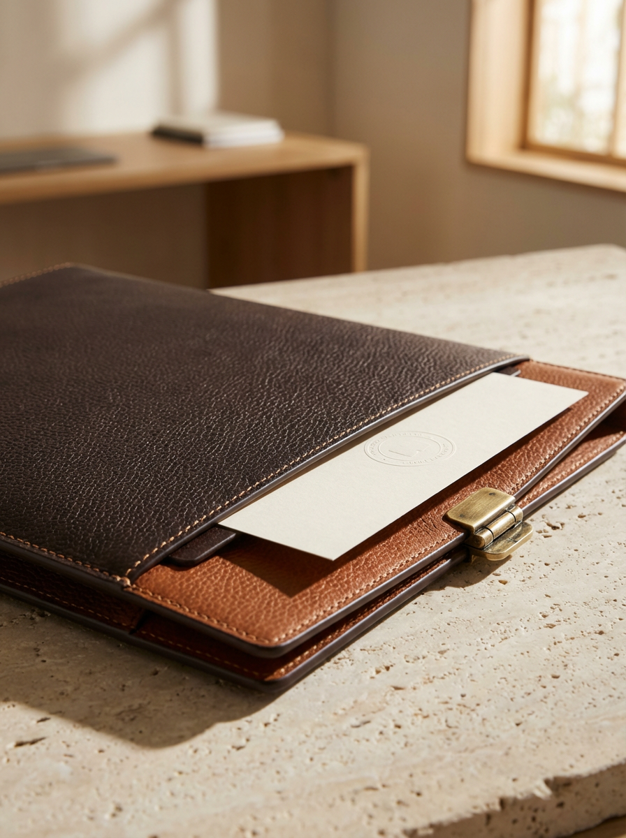 Leather Investment Folio