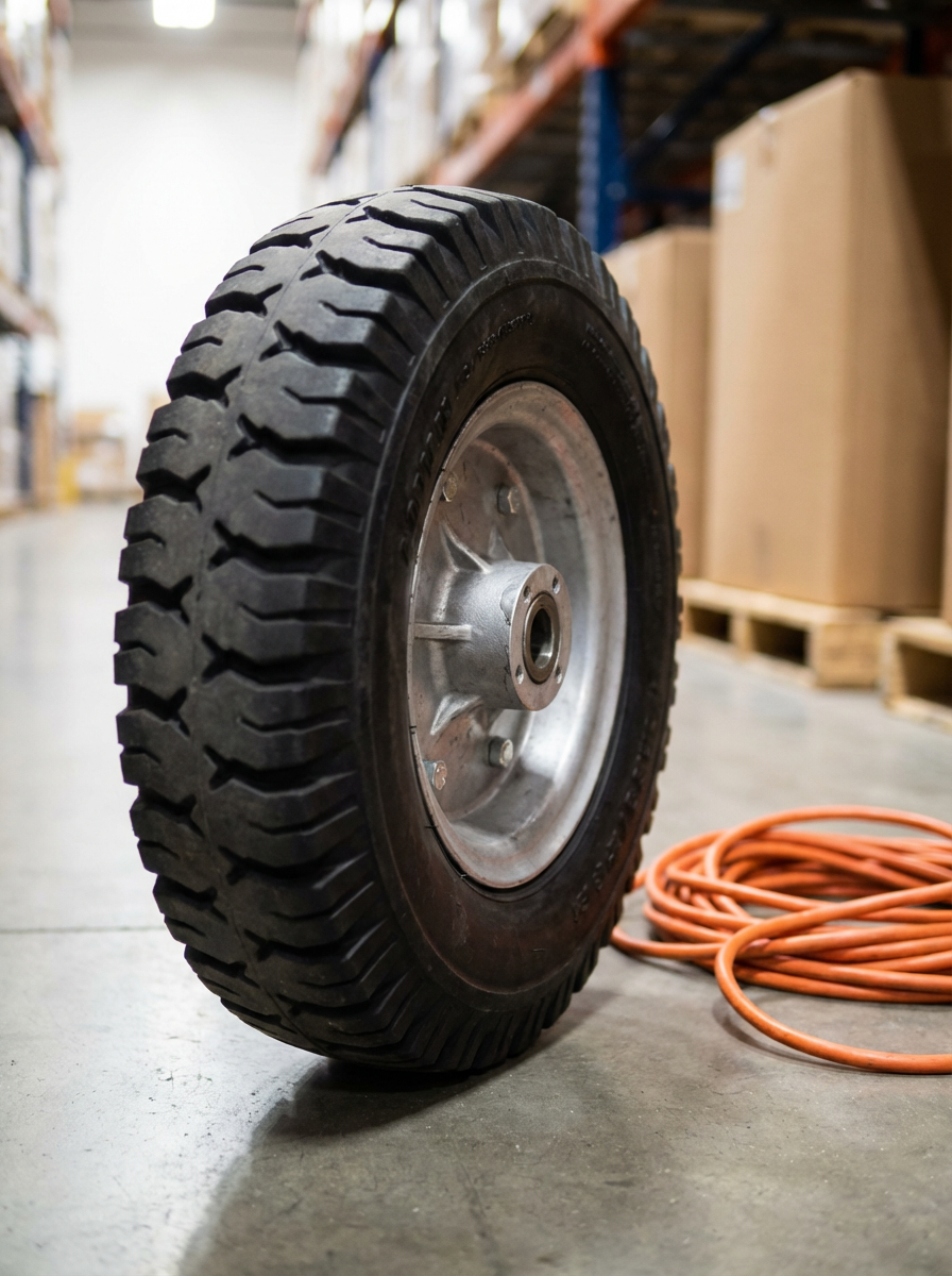Heavy-Duty Cart Wheel