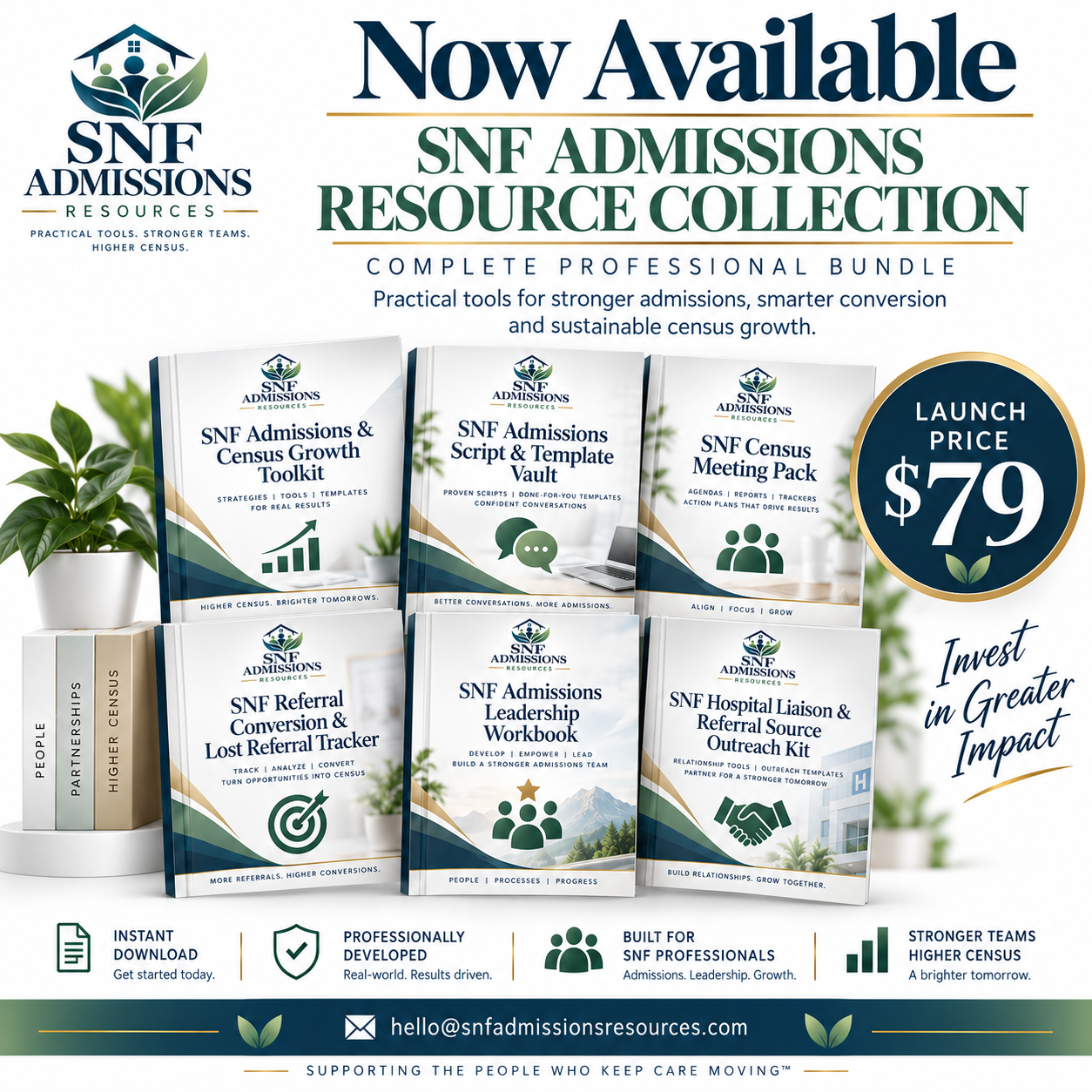 SNF Admissions Resource Collection- Complete Professional Bundle