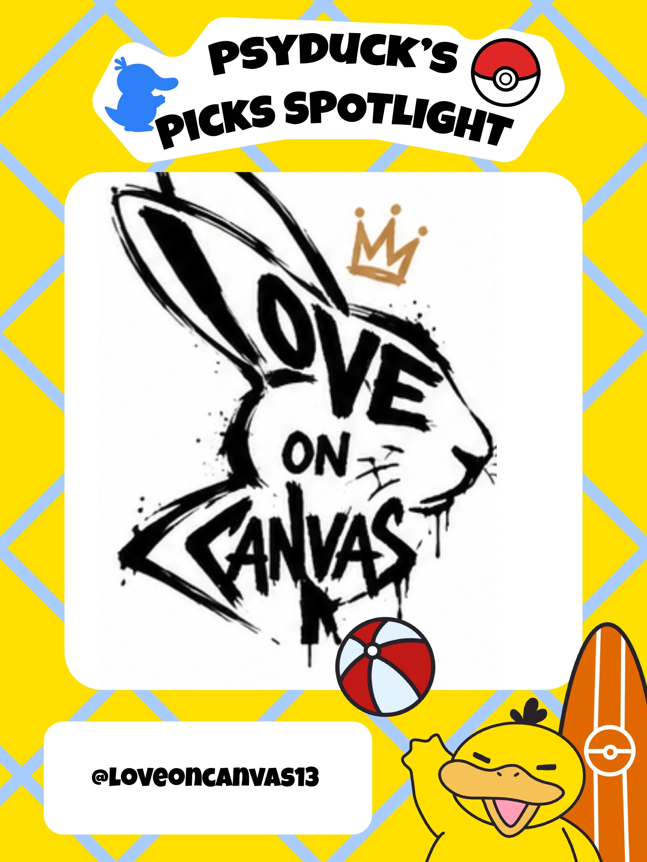 Meet the vendors that Psyduck picked. 
@loveoncanvas13 
#supportlocalartists #market #thecreativegrovemarket #clermont