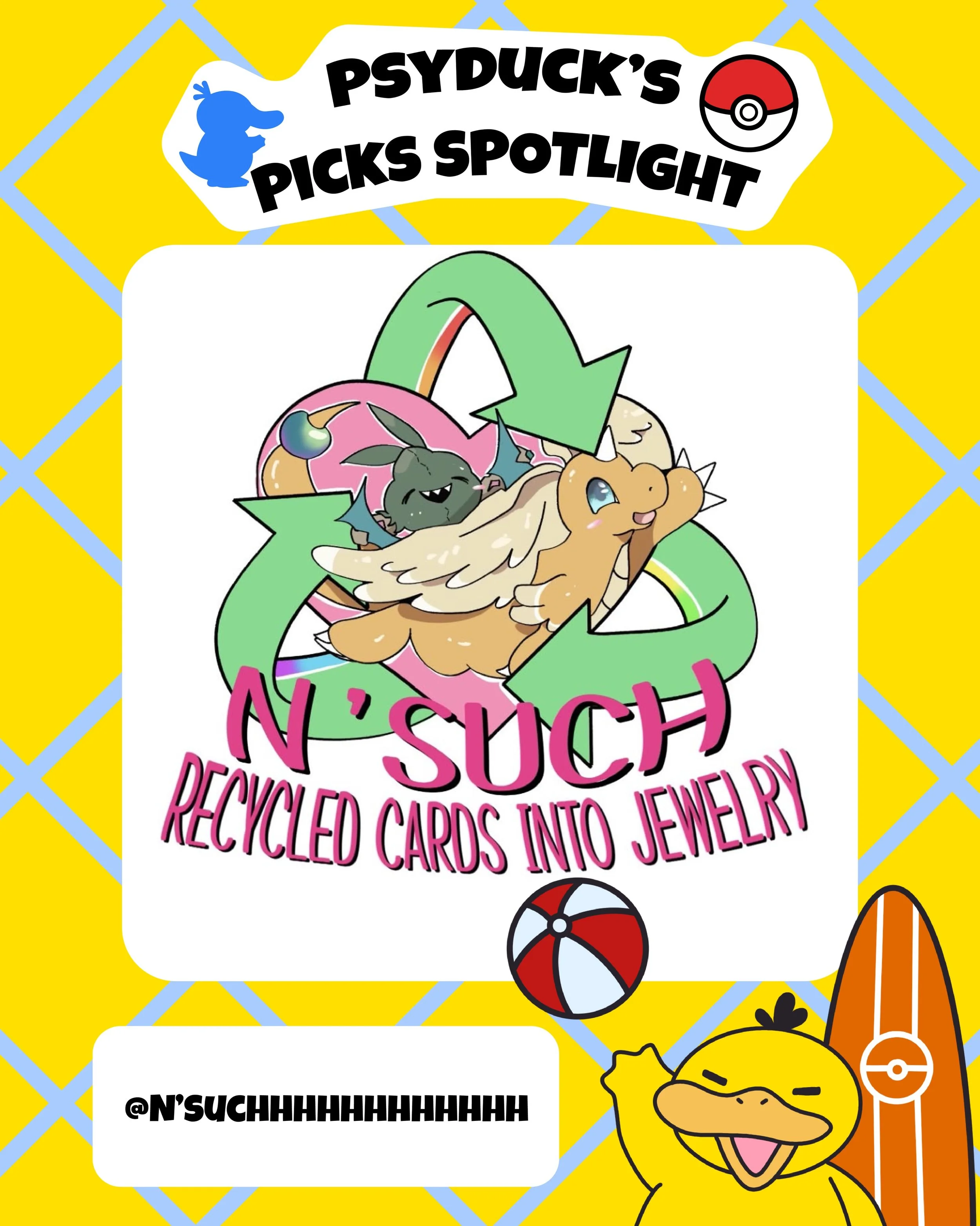 Meet the vendors that Psyduck picked. 
@nsuchhhhhhhhhhhh 
#supportlocalartists #market #thecreativegrovemarket #clermont