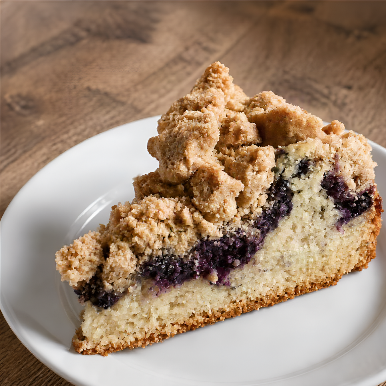 LEMON BLUEBERRY CRUMB CAKE