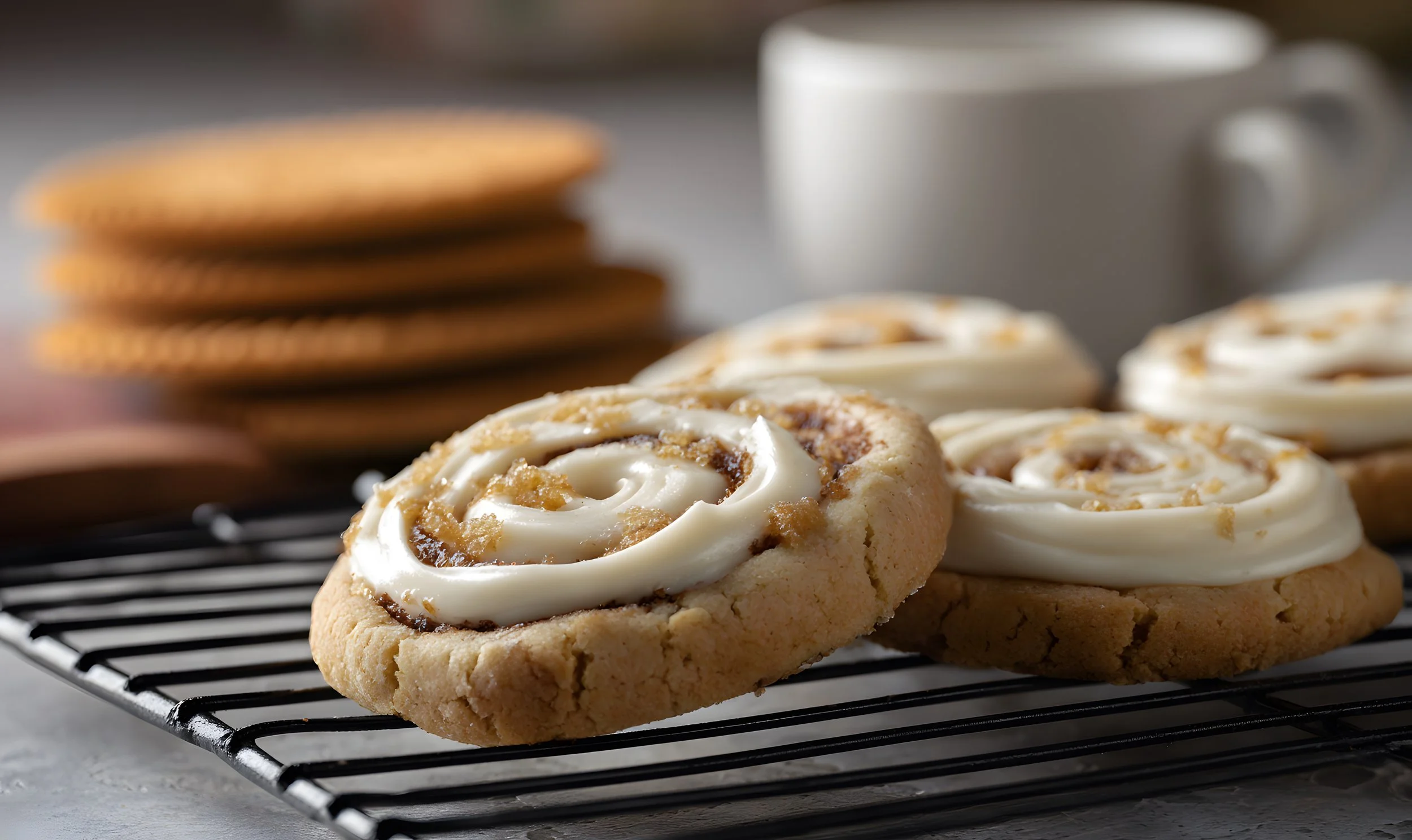 CINNAMON ROLL COOKIES