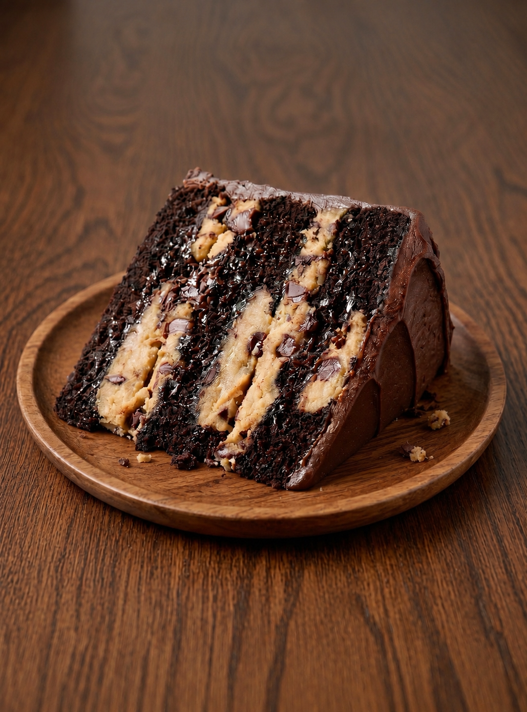 CHOCOLATE COOKIE DOUGH CAKE