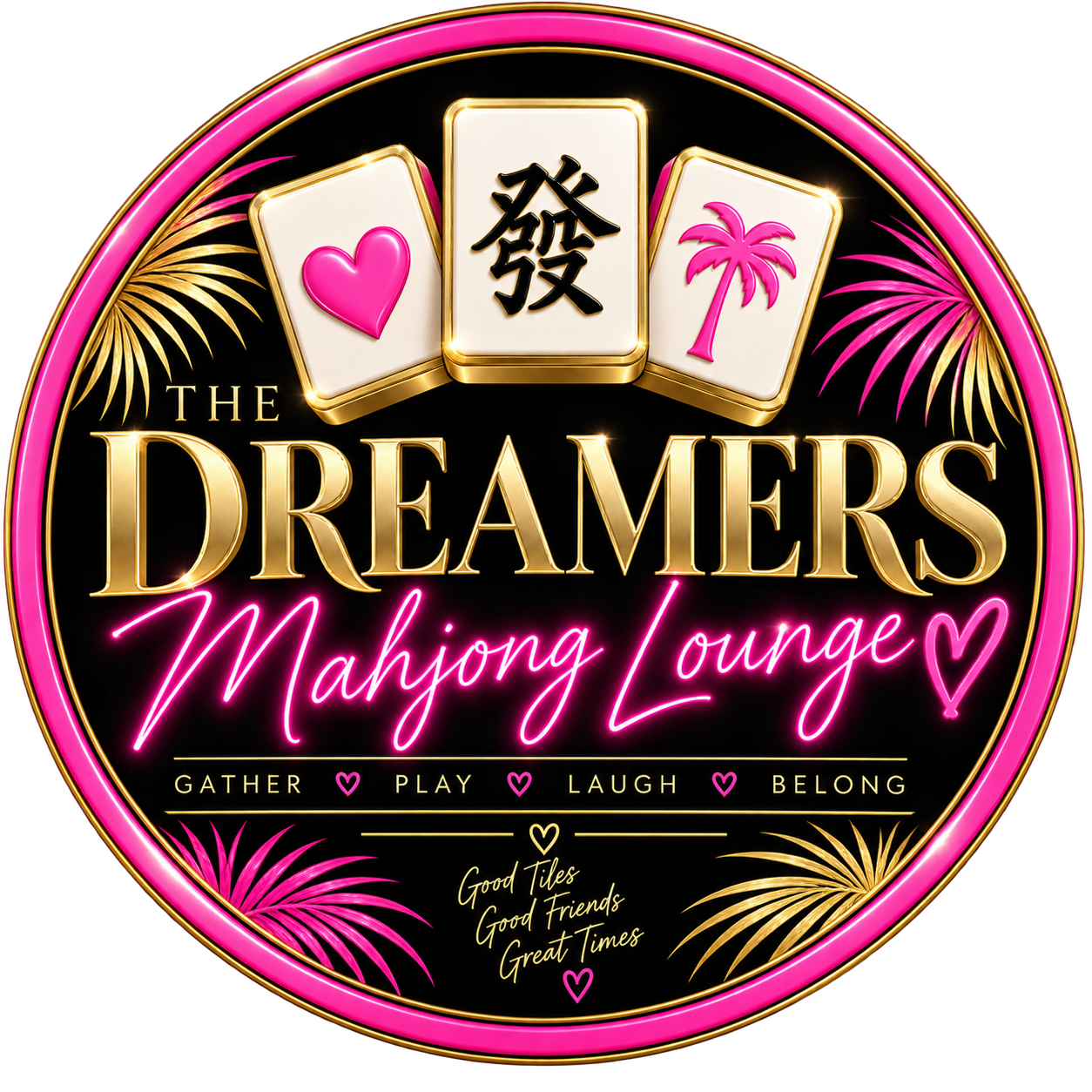The Dreamers Mahjong Lounge. 🀄️💗✨