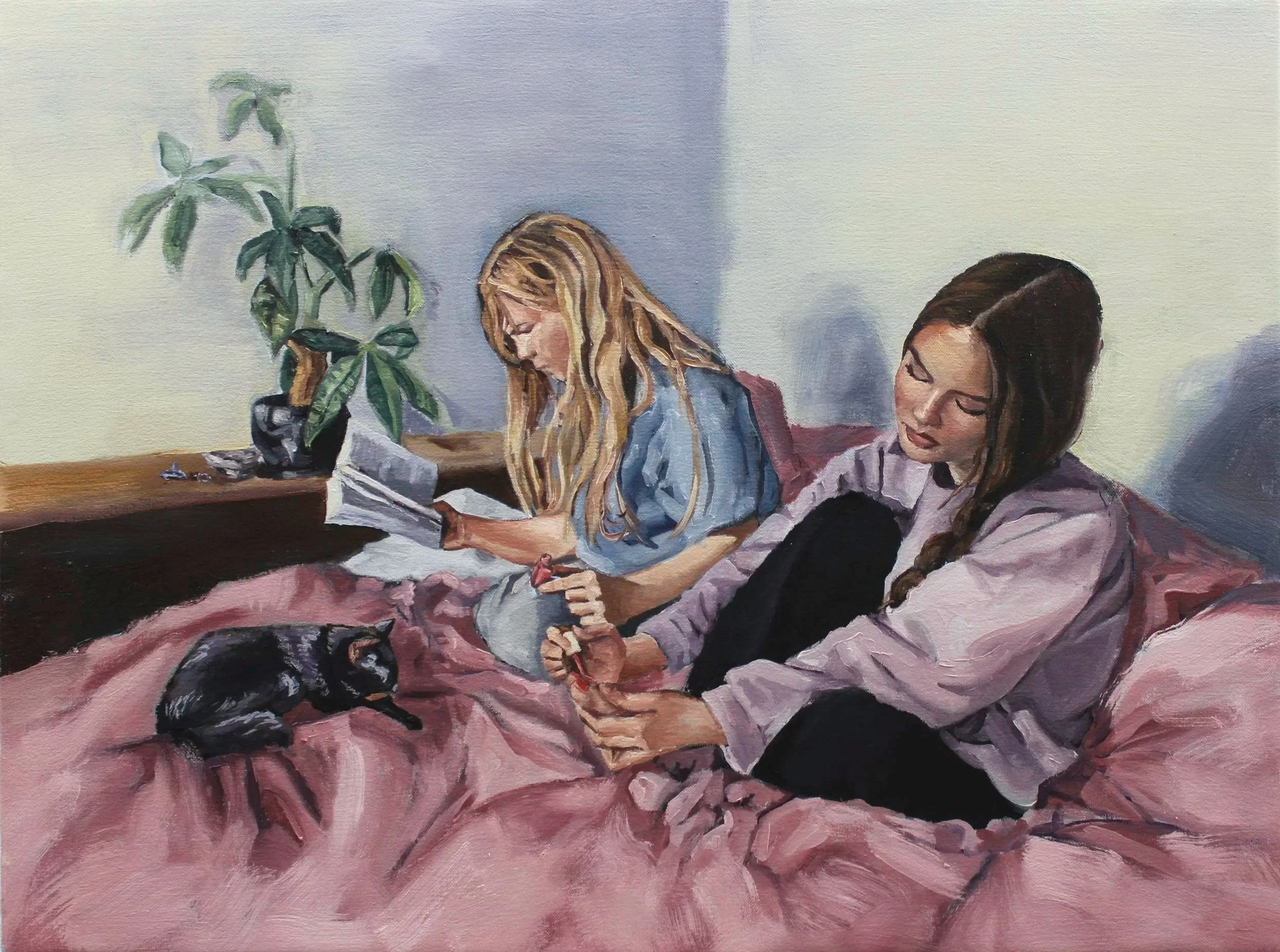 While We're Still Ours (Little Women)
18x24 Oil on Canvas 2026