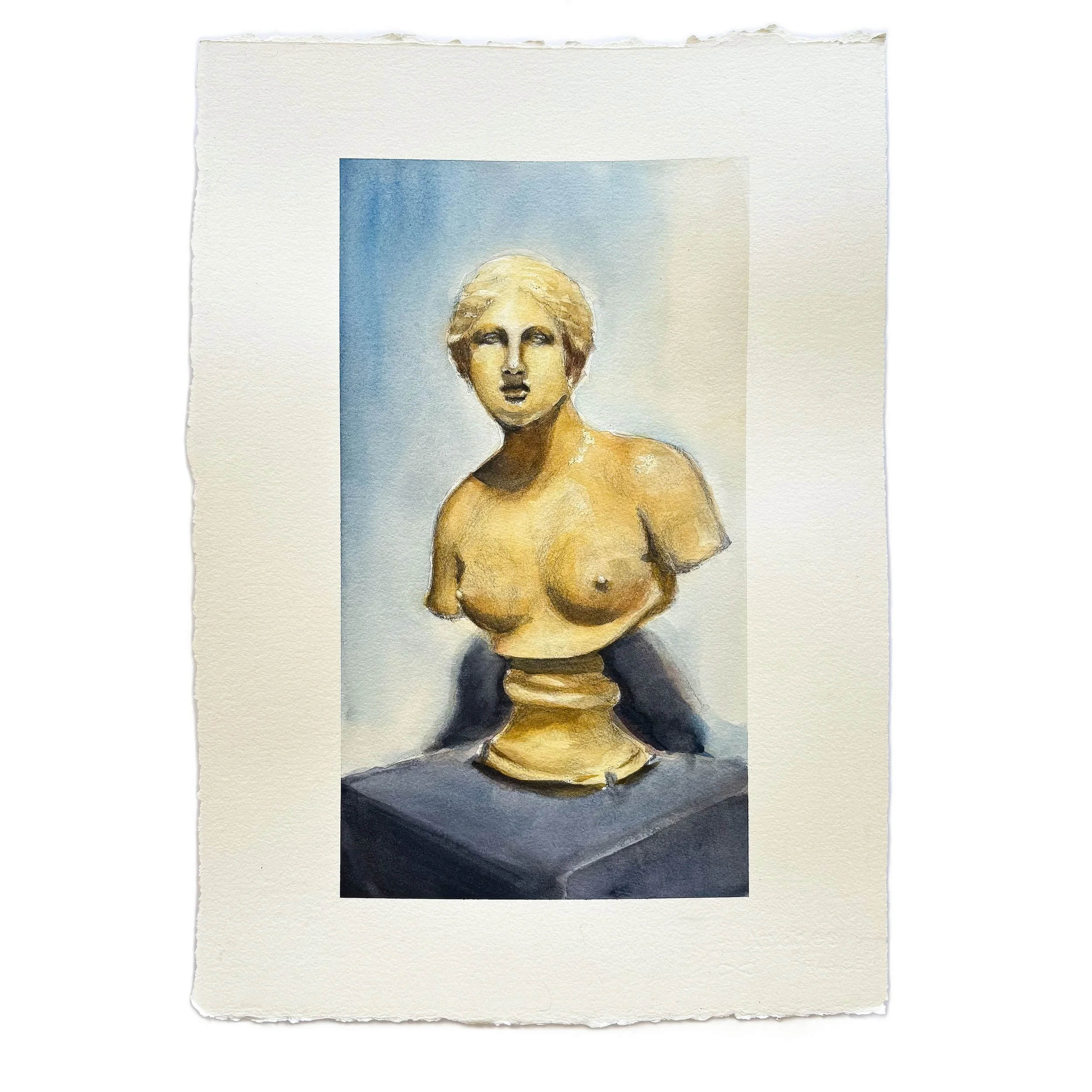 Untitled 16x12 Watercolor on Paper 2025