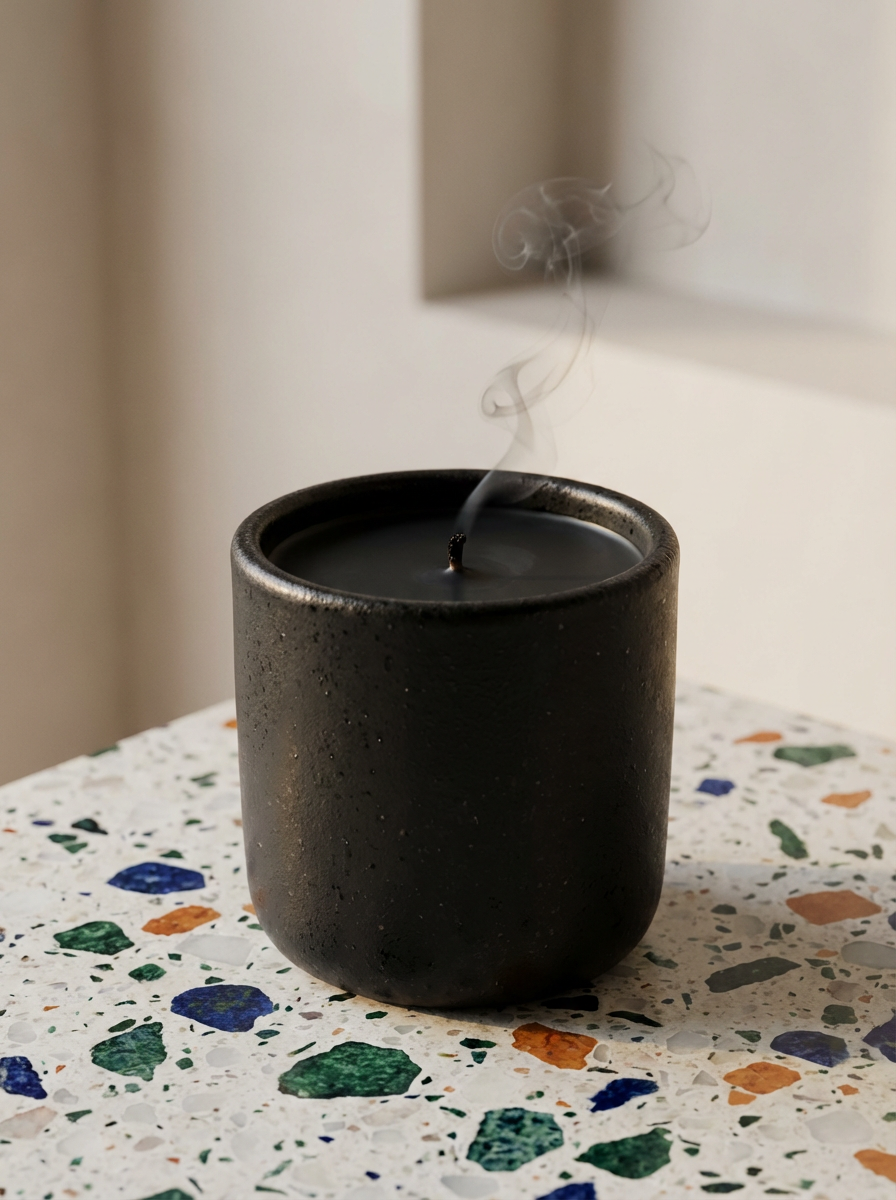 Black Candle Vessel
