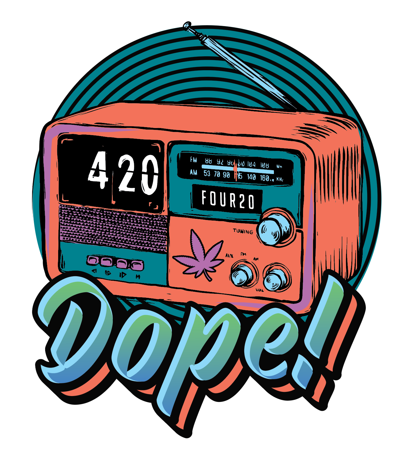 Custom illustration for FOUR20