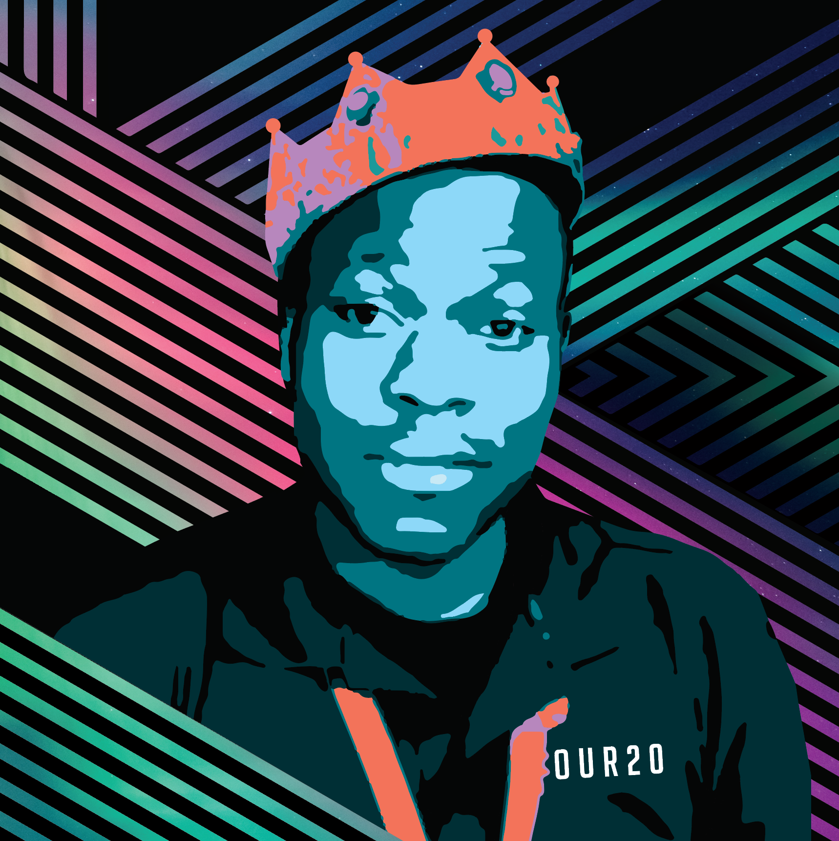 Custom illustration for FOUR20