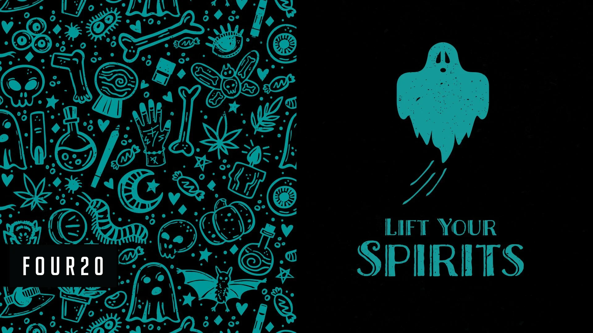 Graphic design for Halloween