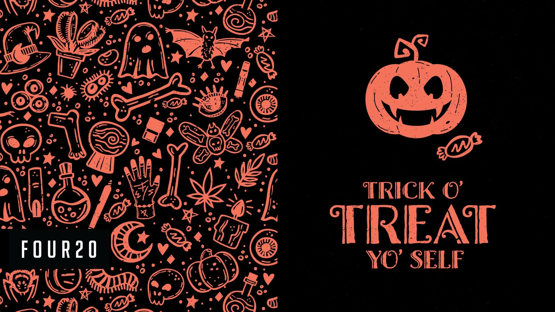Graphic design for Halloween
