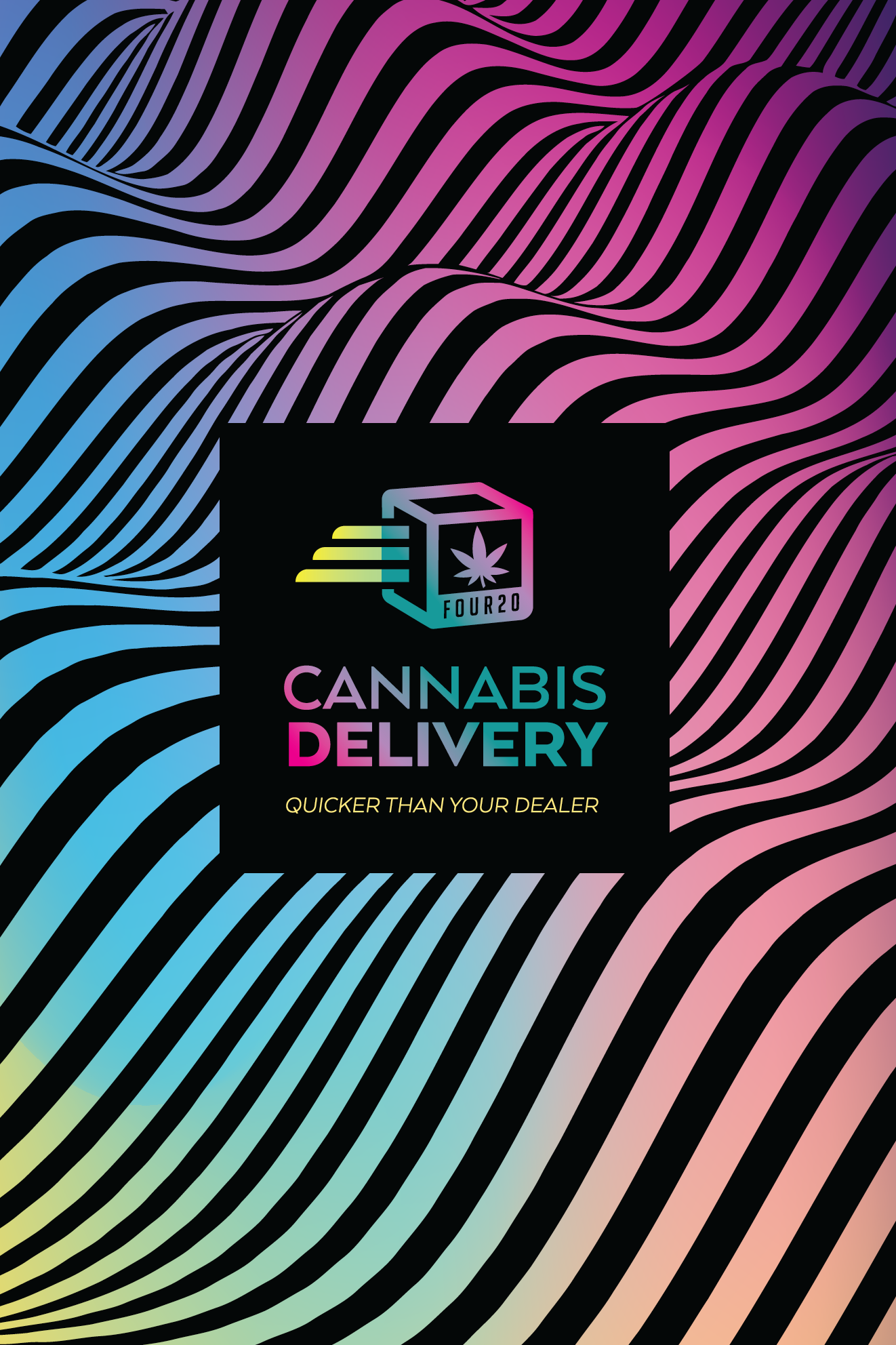 Graphic design for Cannabis Delivery