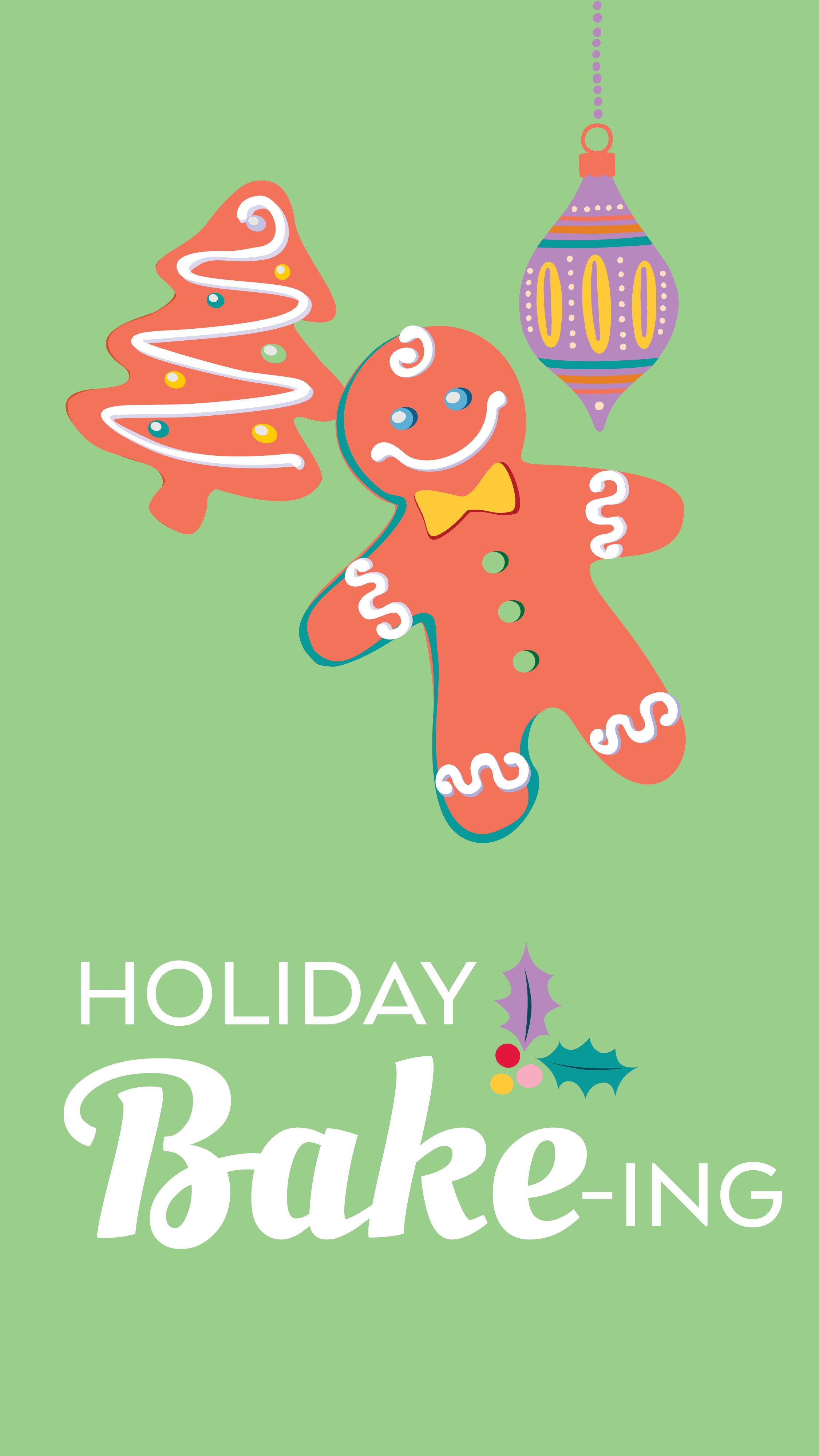 Graphic design for Christmas digital screens