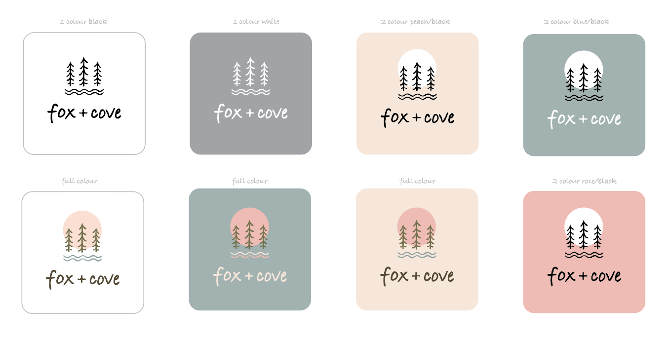 Role: Logo design | fox & cove