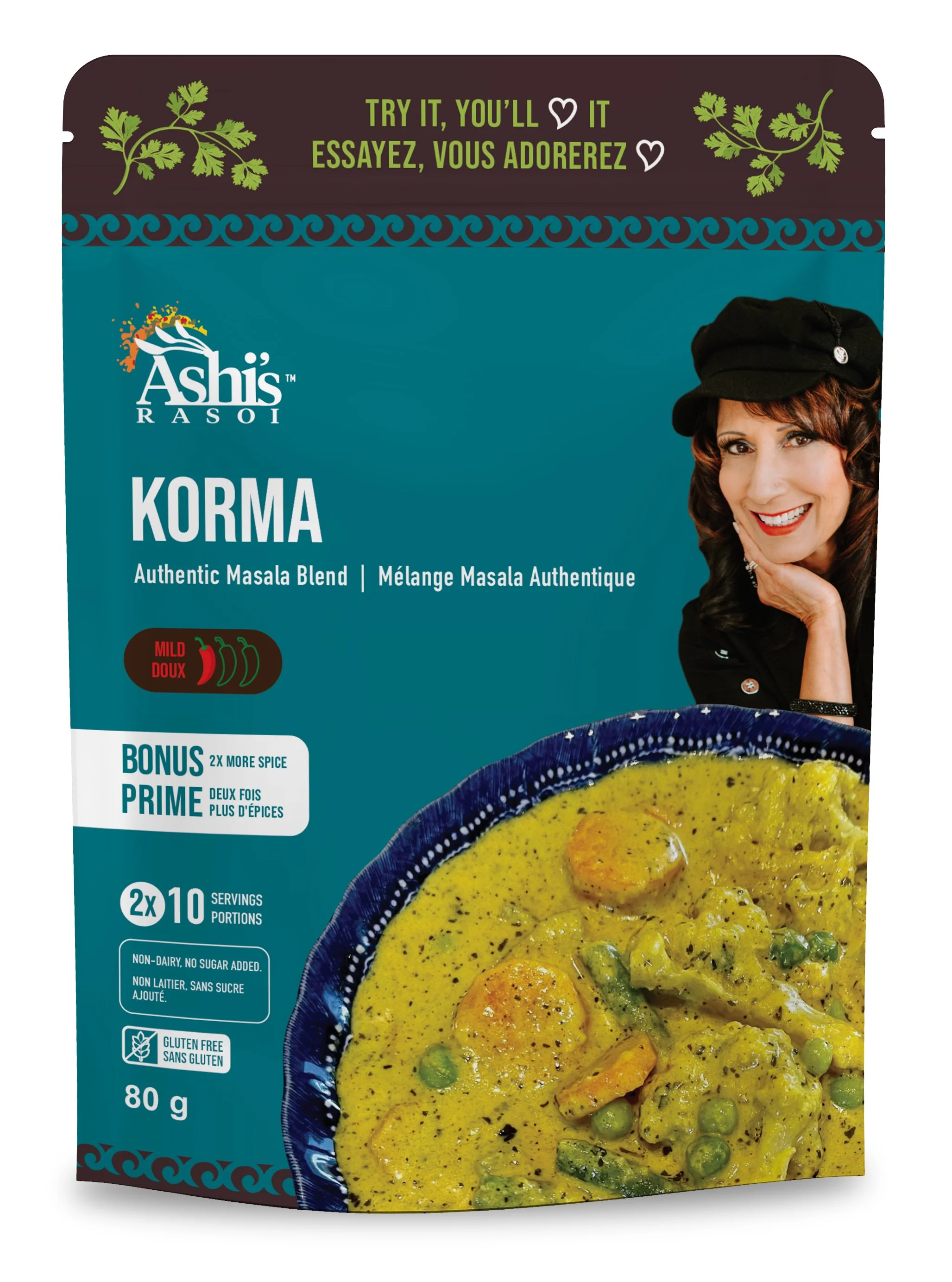 Role: Graphic Design | Ashi's Rasoi spice packs pouch pack