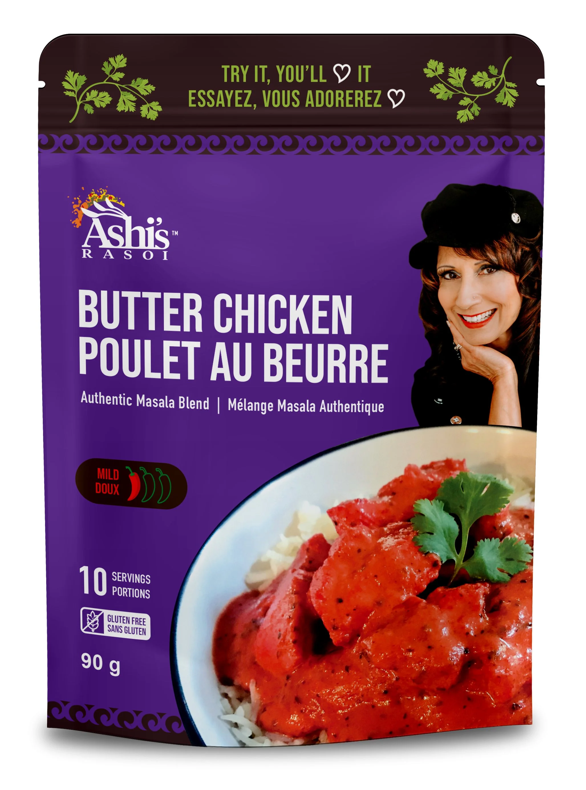Role: Graphic Design | Ashi's Rasoi spice packs pouch pack