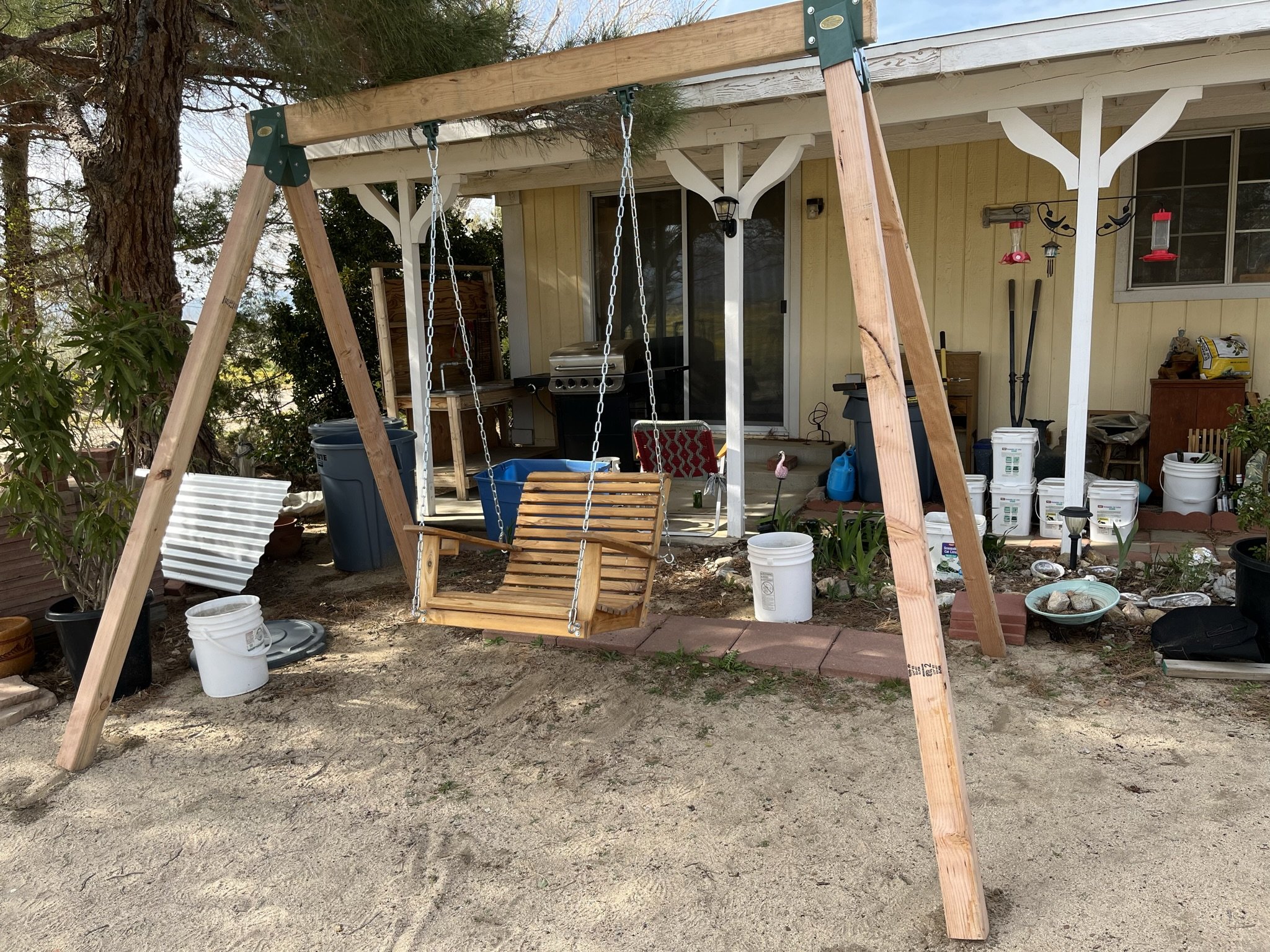 Cedar swing