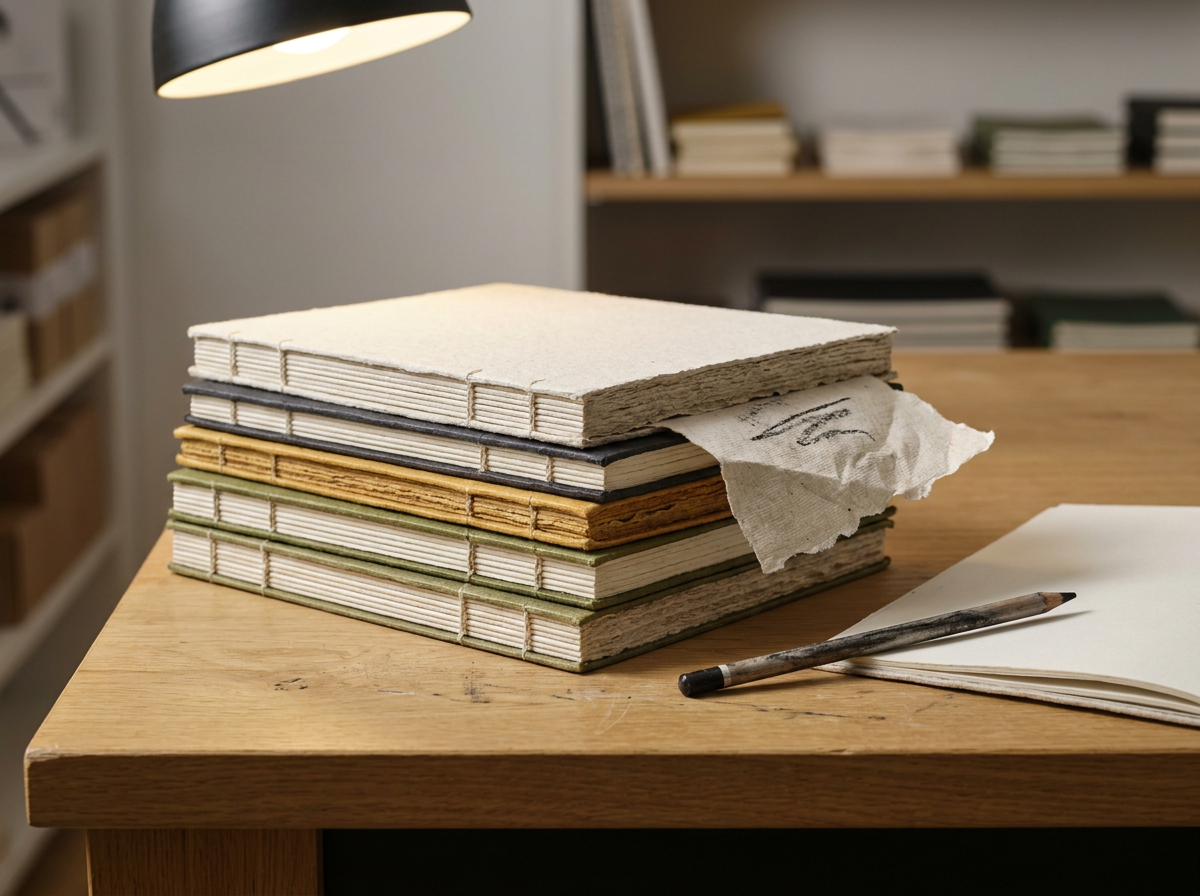Hand-Bound Sketchbooks