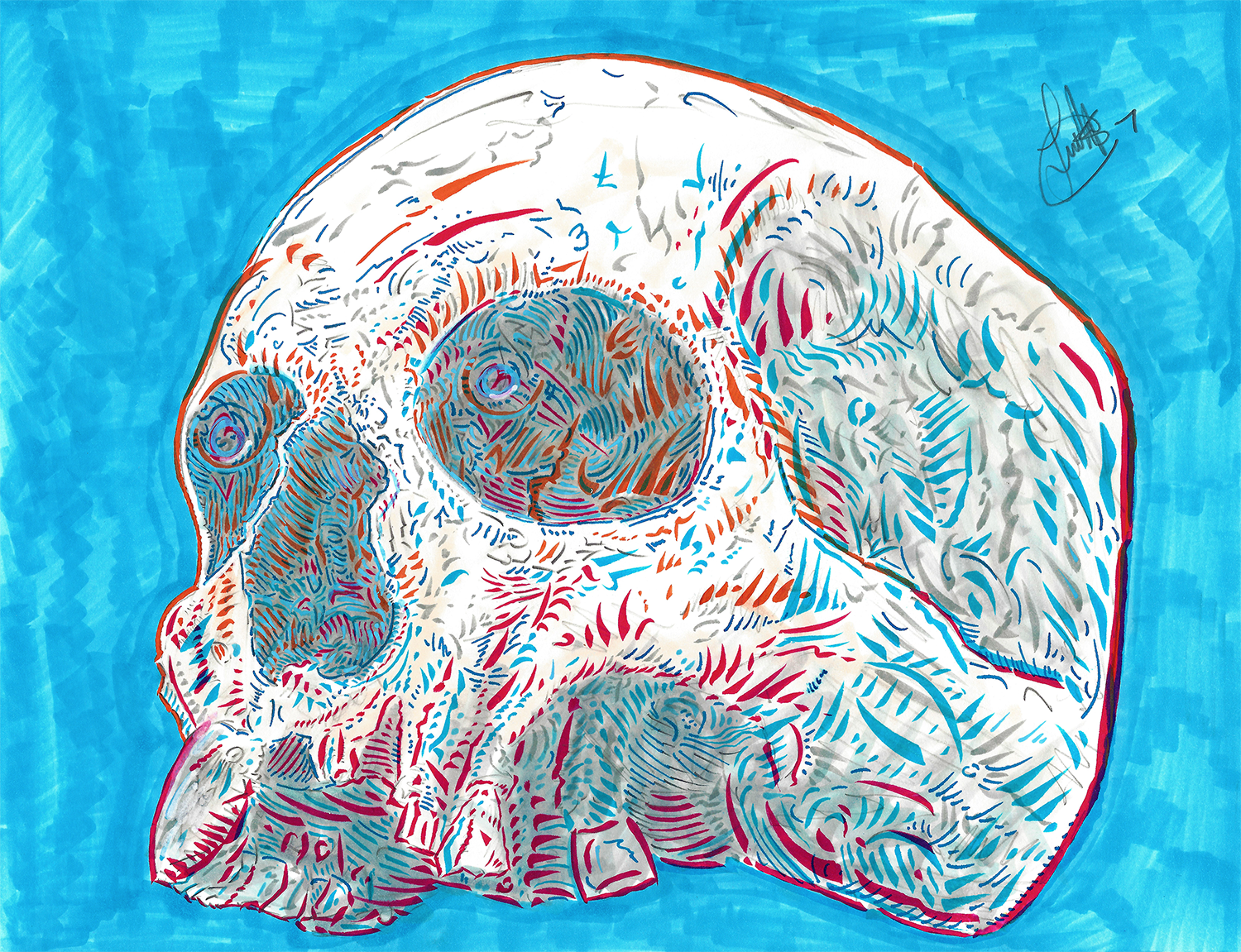 Lü†ha • Skull • 7822