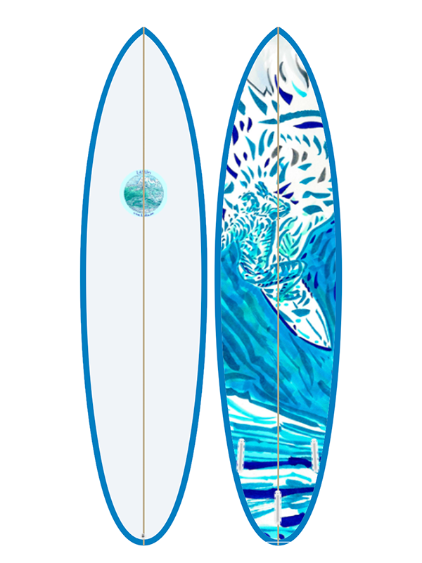 Lü†ha • Surfboard • 91922