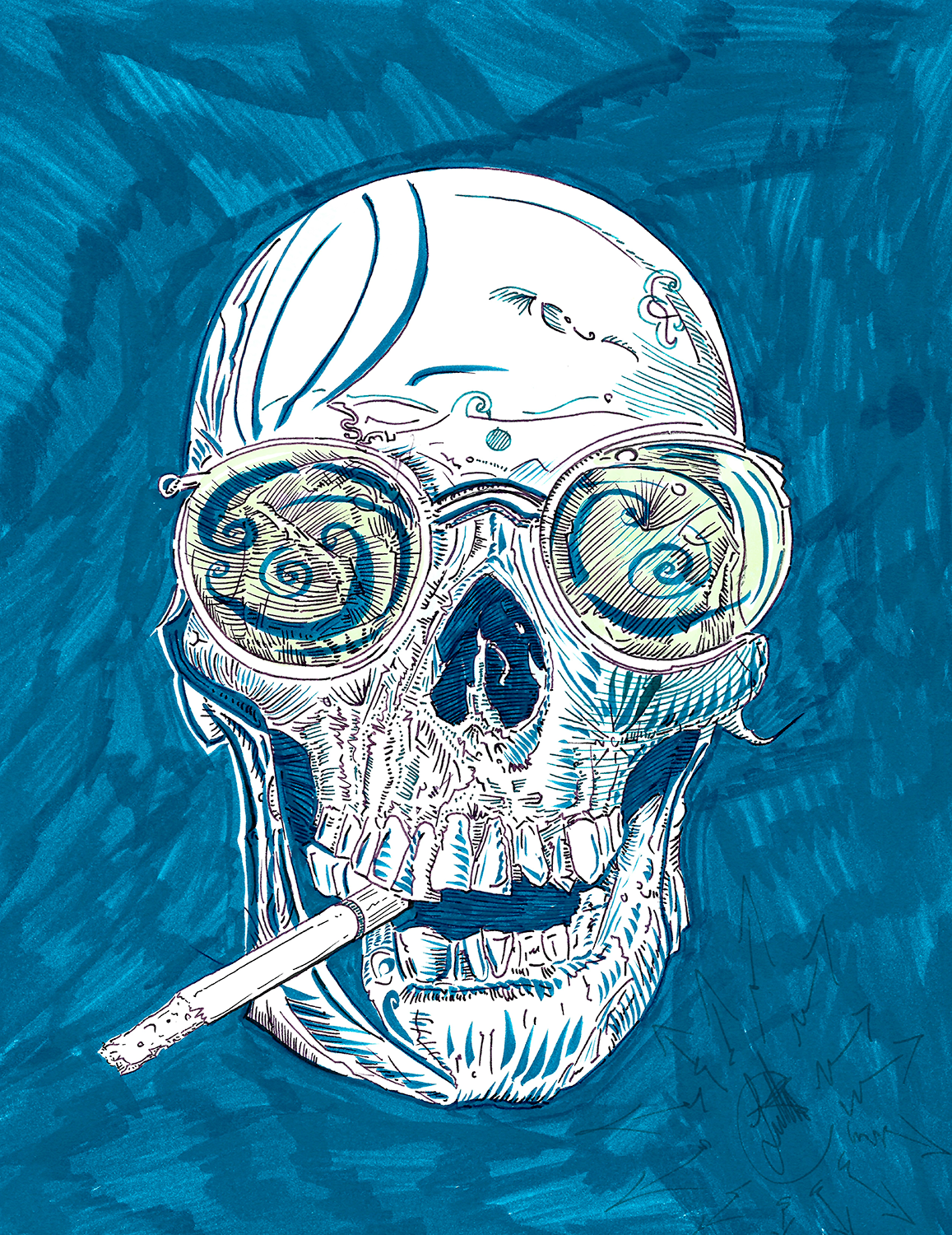 Lü†ha • Skull • 4917