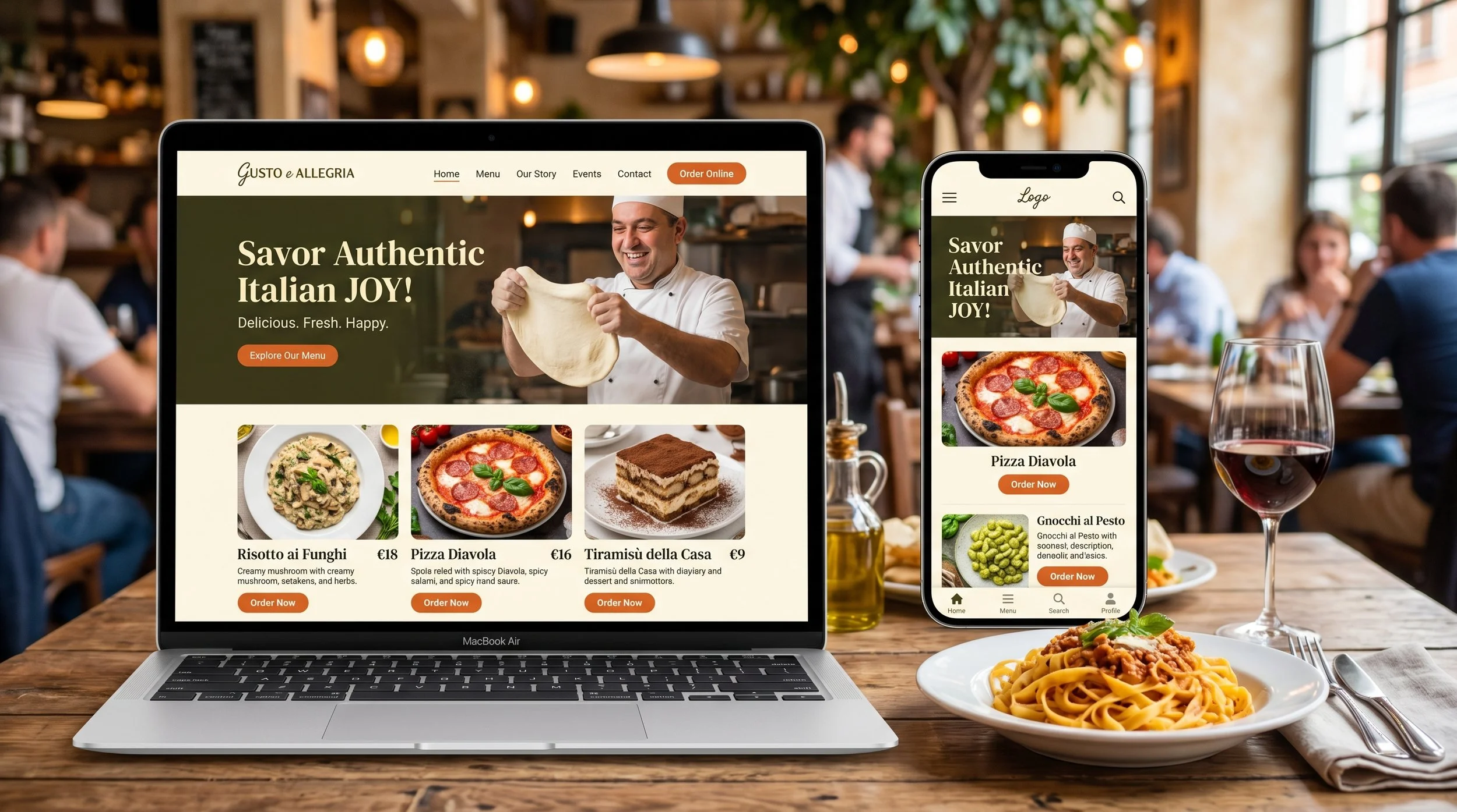 Restaurant Template 1