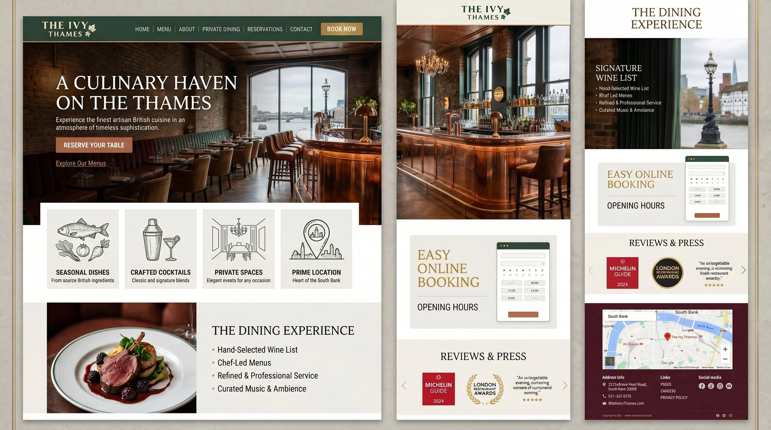 Restaurant Template 3
