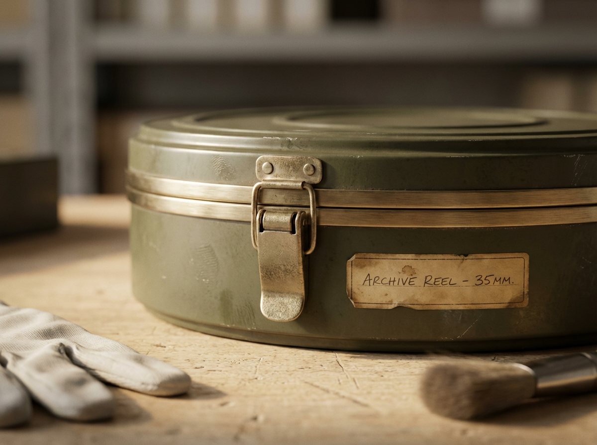 Archival Film Canister