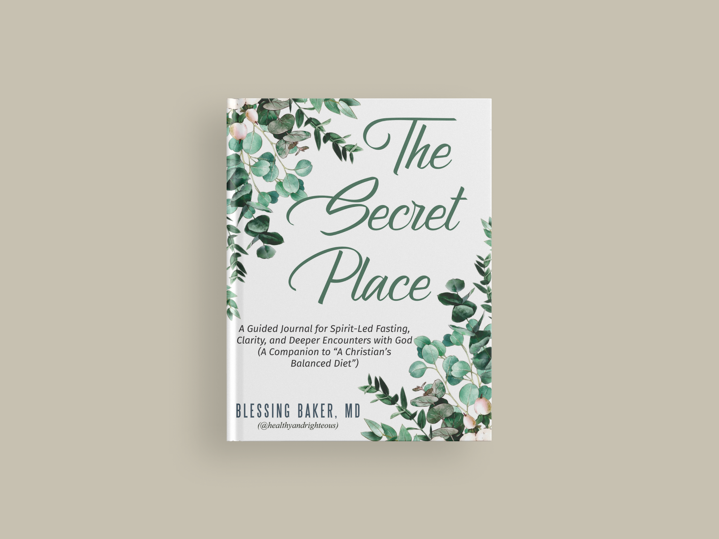 The Secret Place - Fasting Journal (Fillable)
