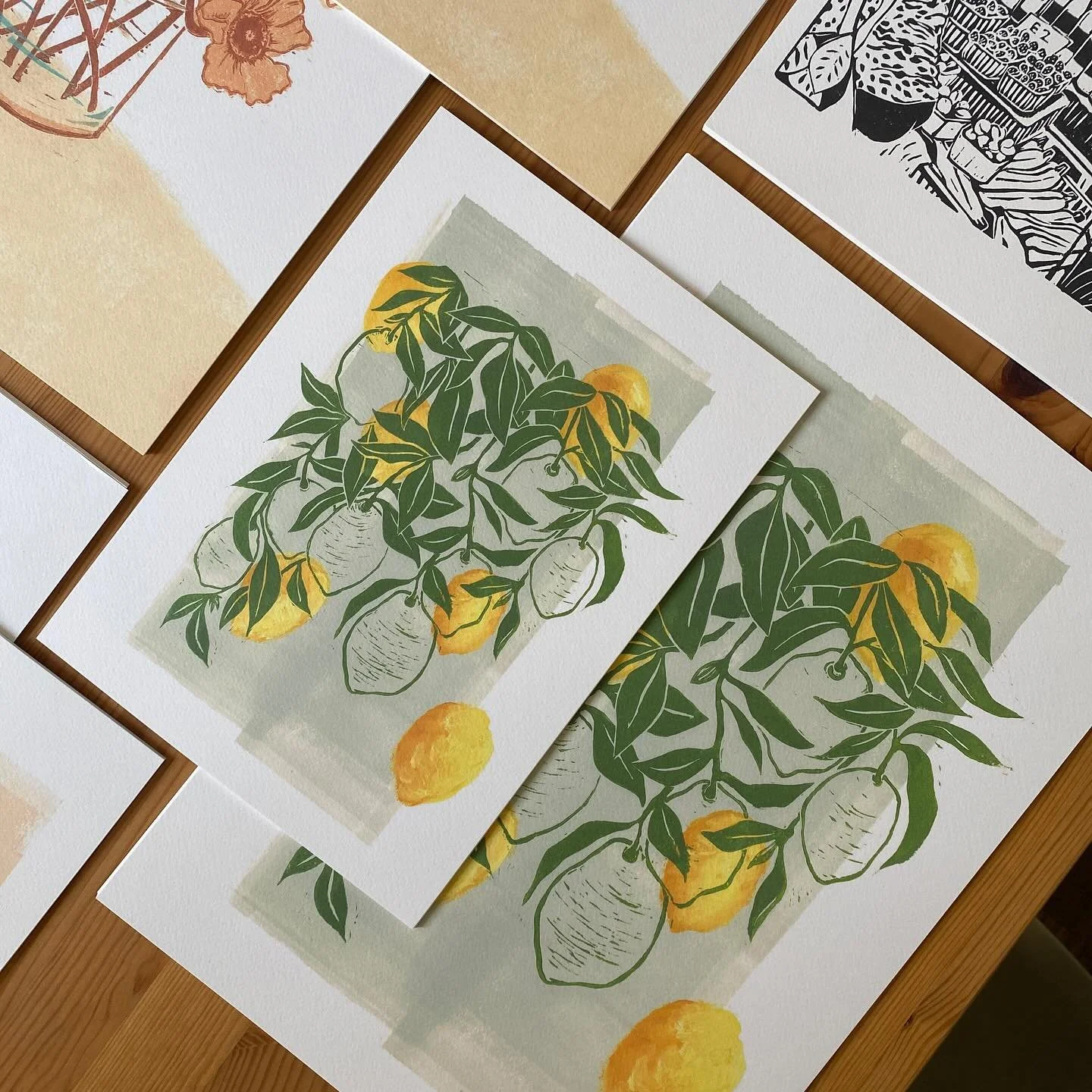 One of the most popular  prints, that always end up in on the walls of the kitchen!

Send me your pictures if you have popped yours up there!
.
.
.
.
.
.
#BexMenziesStudio #australiancreative #printlife #linocut #earthypalette #blockprint #e17art #bl