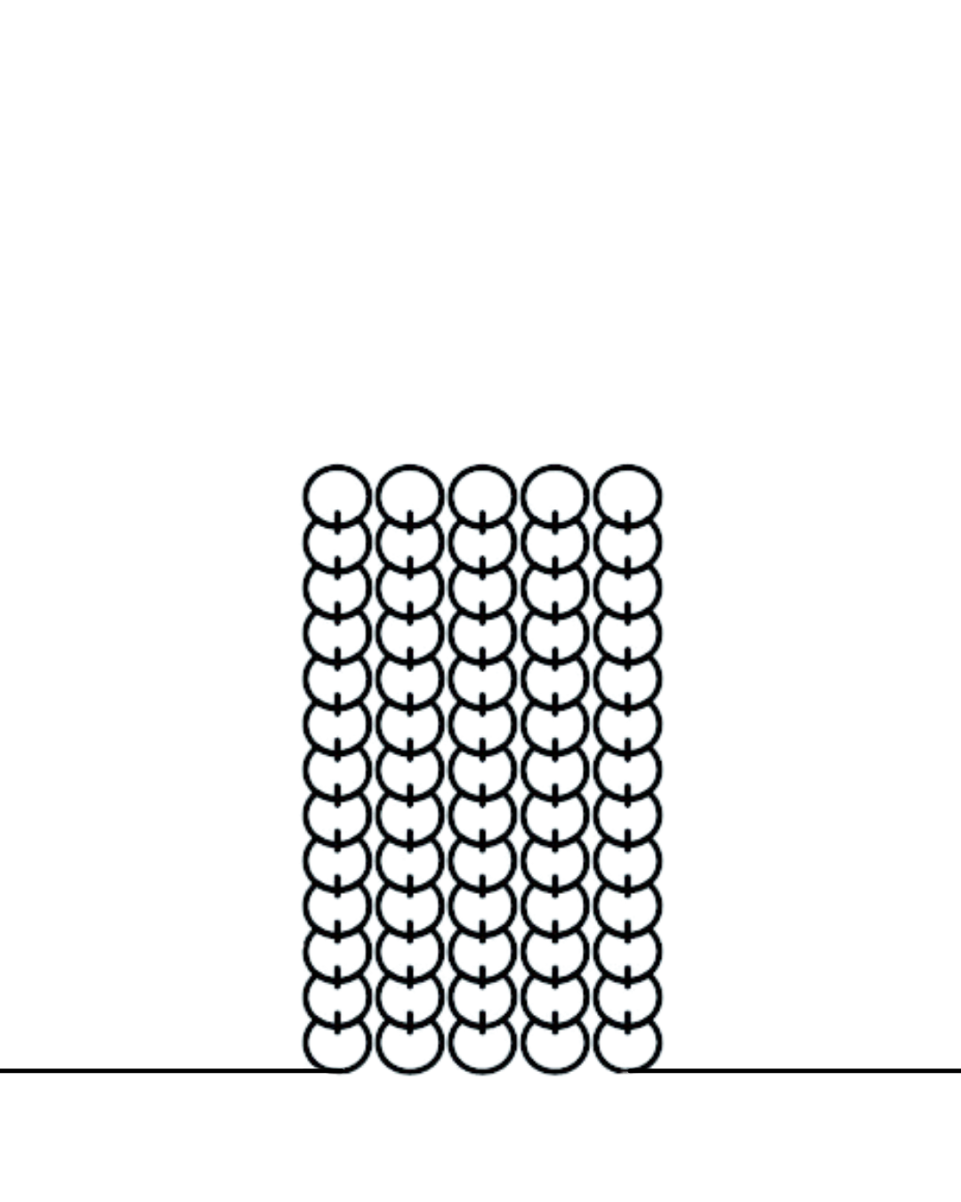 Line drawing of an architectural mesh.
