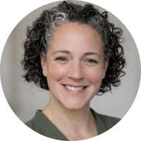 Heidi Mitchell, RN, caregiver at Echo Glade in Brownsville, California.