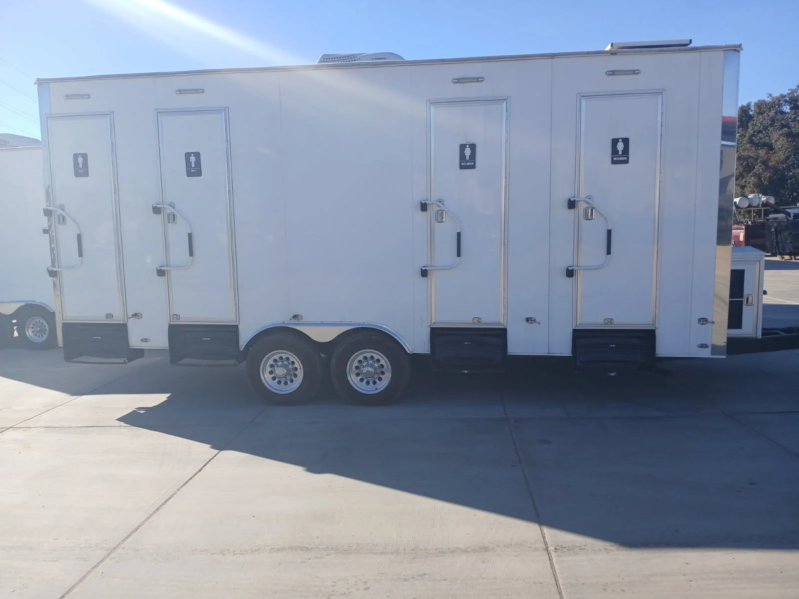 Four Stall Restroom Trailer