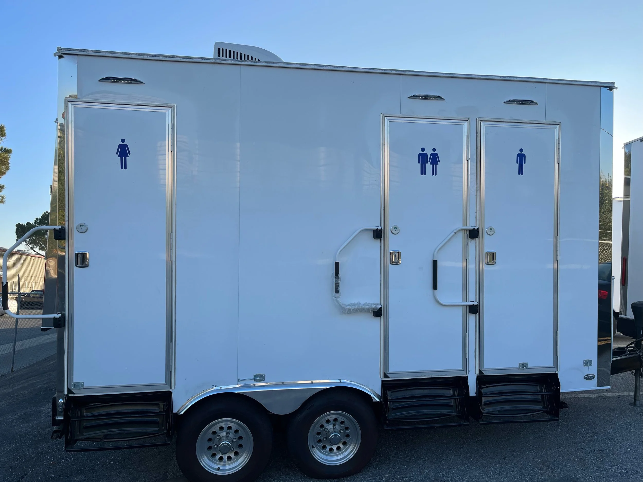 Three Stall Restroom Trailer
