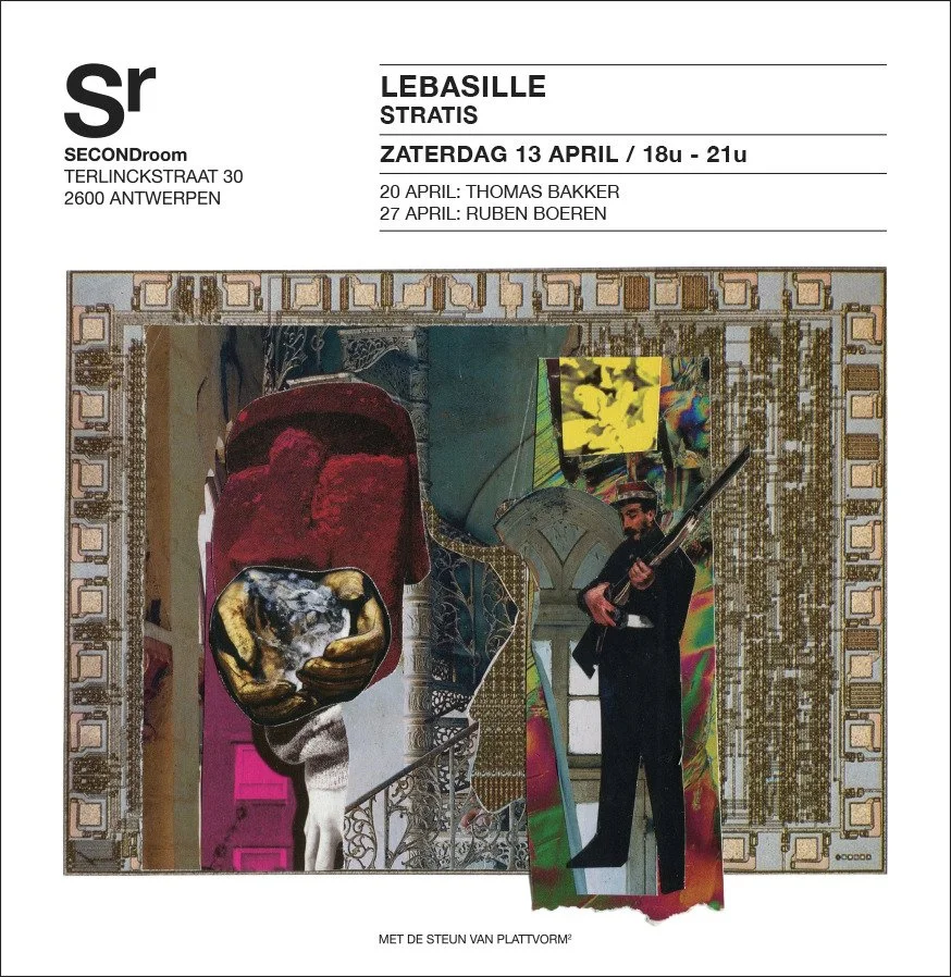 Secondroom Antwerp exhibition invitation stratis
