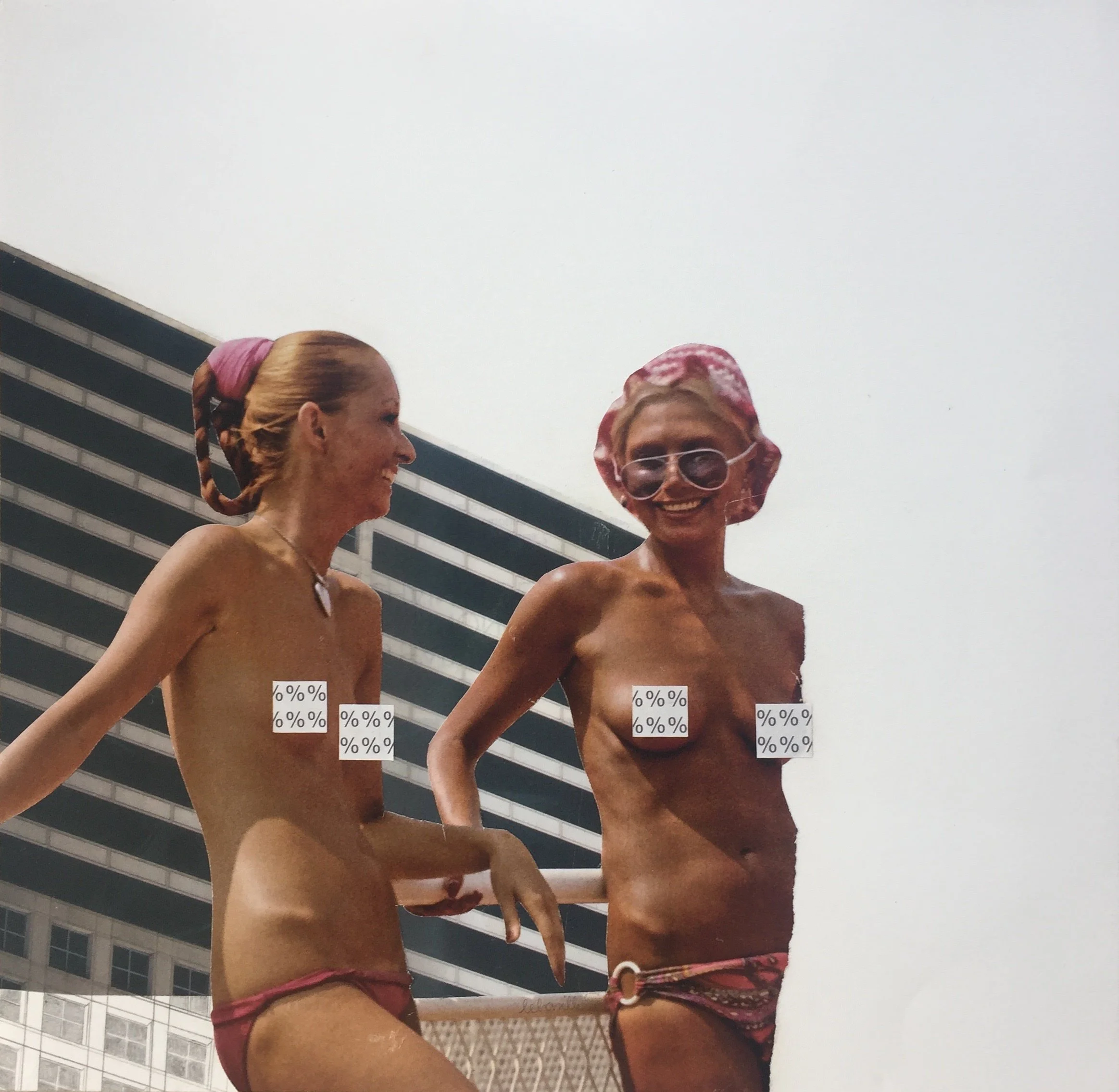 GOSSIP IN TOWN 28.5 x 28.5 2017 SOLD.jpg