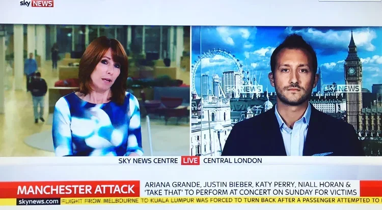 Sky News Photo with Joe