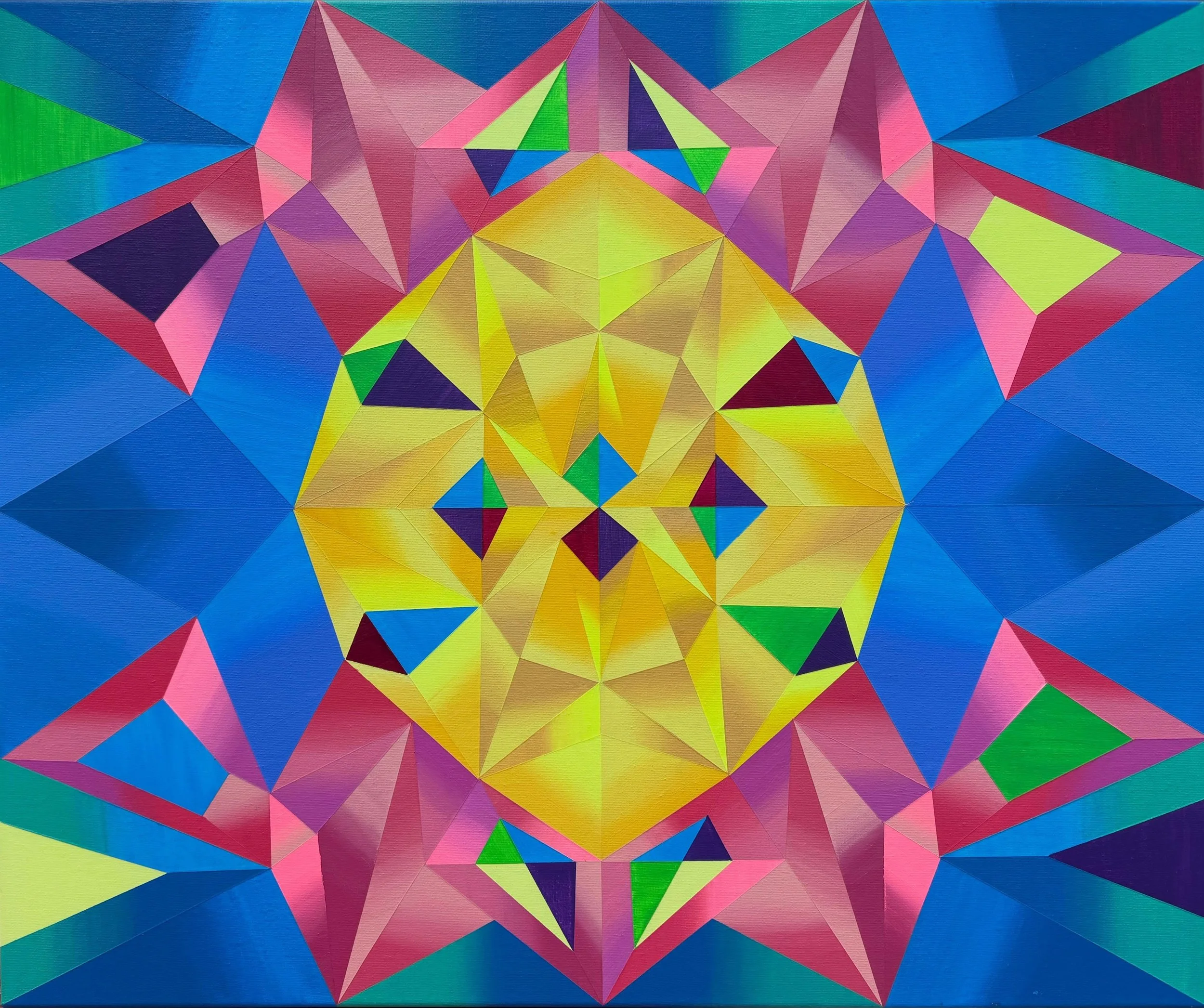 Jewel No. 1, First of its kind, but more to come&hellip;#artist, #artwork, #art, #geometricabstraction, #artinspiration