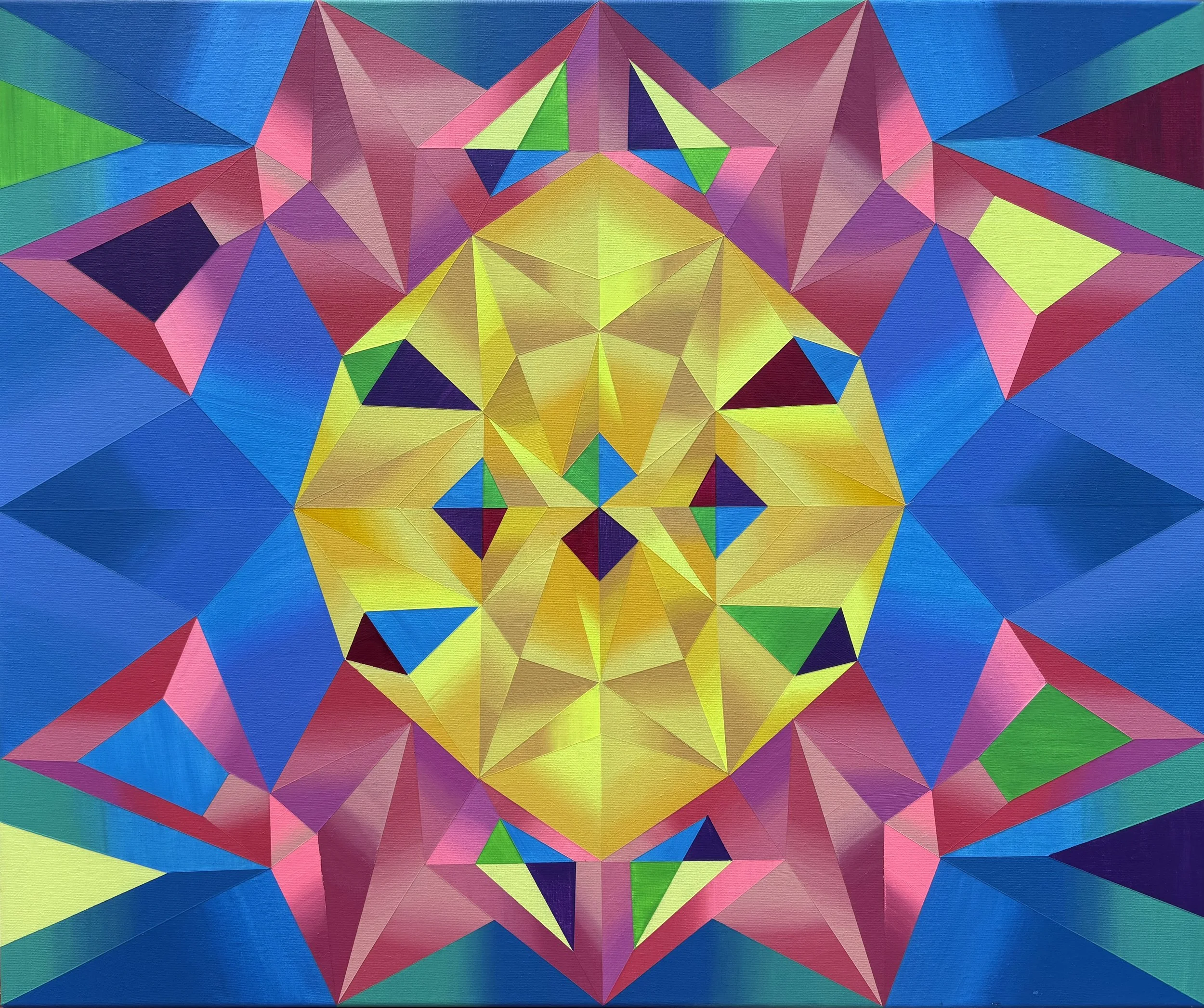Jewel No.  1,
2026
Acrylic on canvas
20×24 in.
$2900
