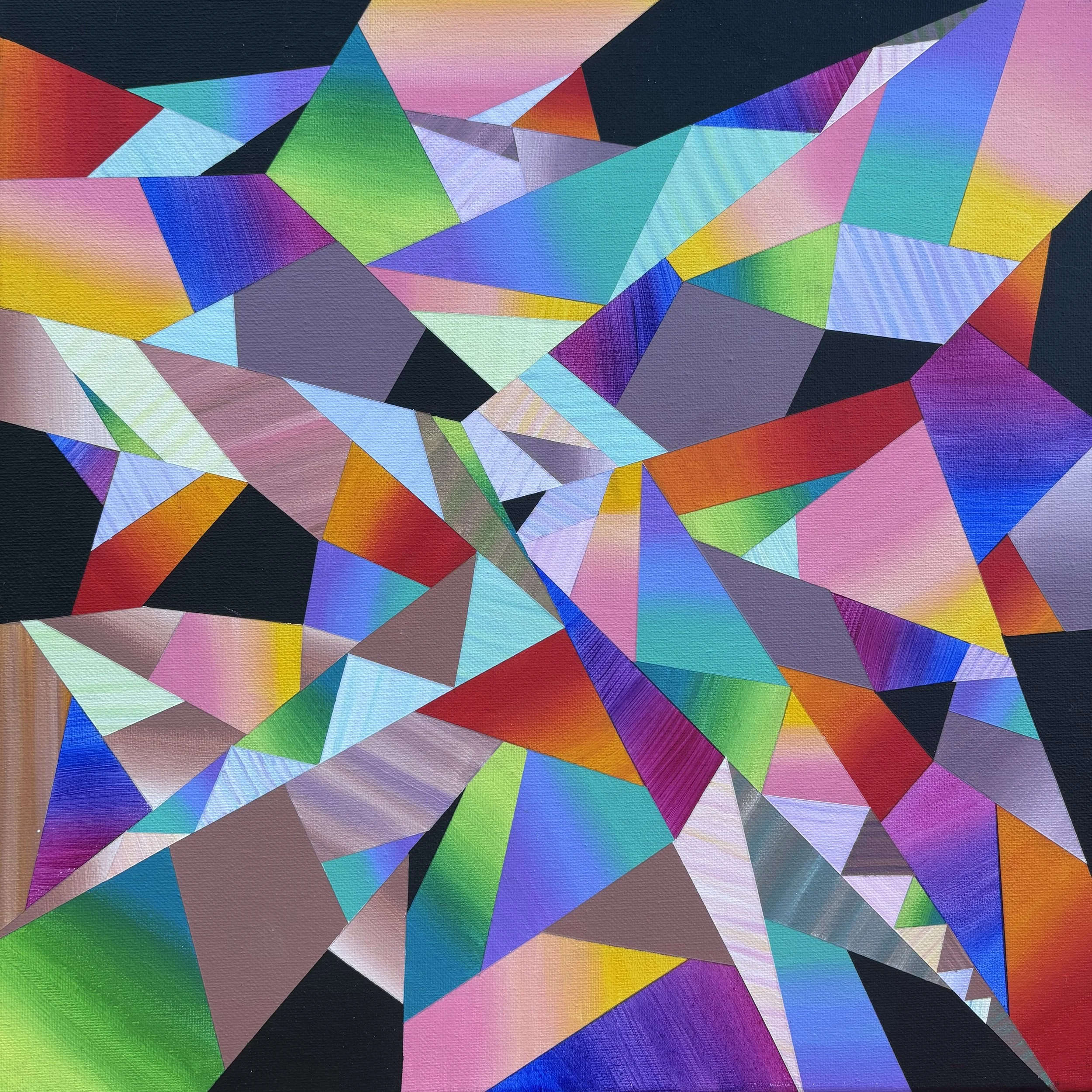 Soul Shards No. 1,
2025
Acrylic on canvas
14×14 in.
$1500