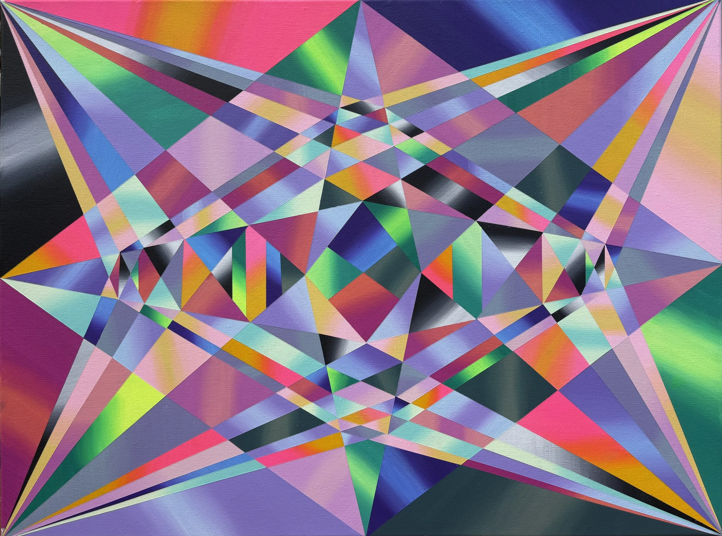 Prism No. 2,
2025
Acrylic on canvas
18×24 in.
$2800
