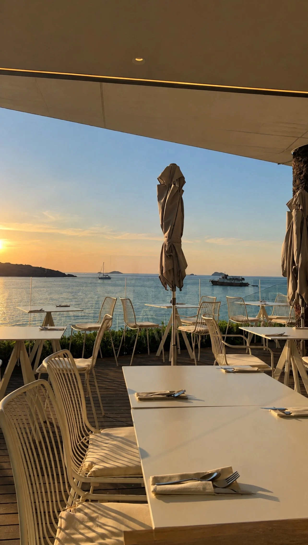 Breakfast View at Hotel Torre - Ibiza, Spain
