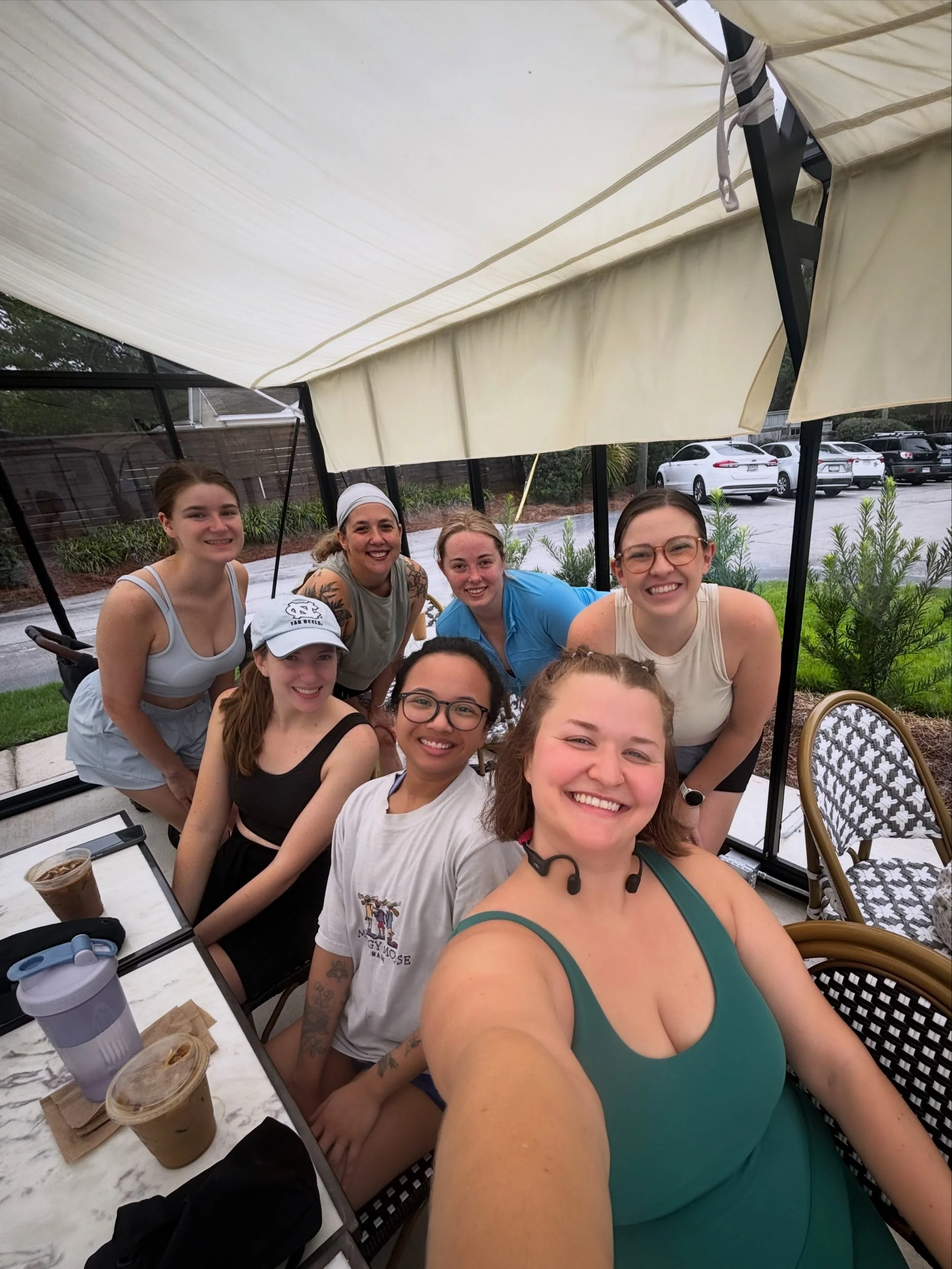 Another lovely club meeting in the books! We love moving with you 🫶

Alsooooo we have a huge announcement tomorrow so be refreshing our page all day waiting for the news we have to share. Might be a clue in this caption. 👀 Love you besties!!

#heyb