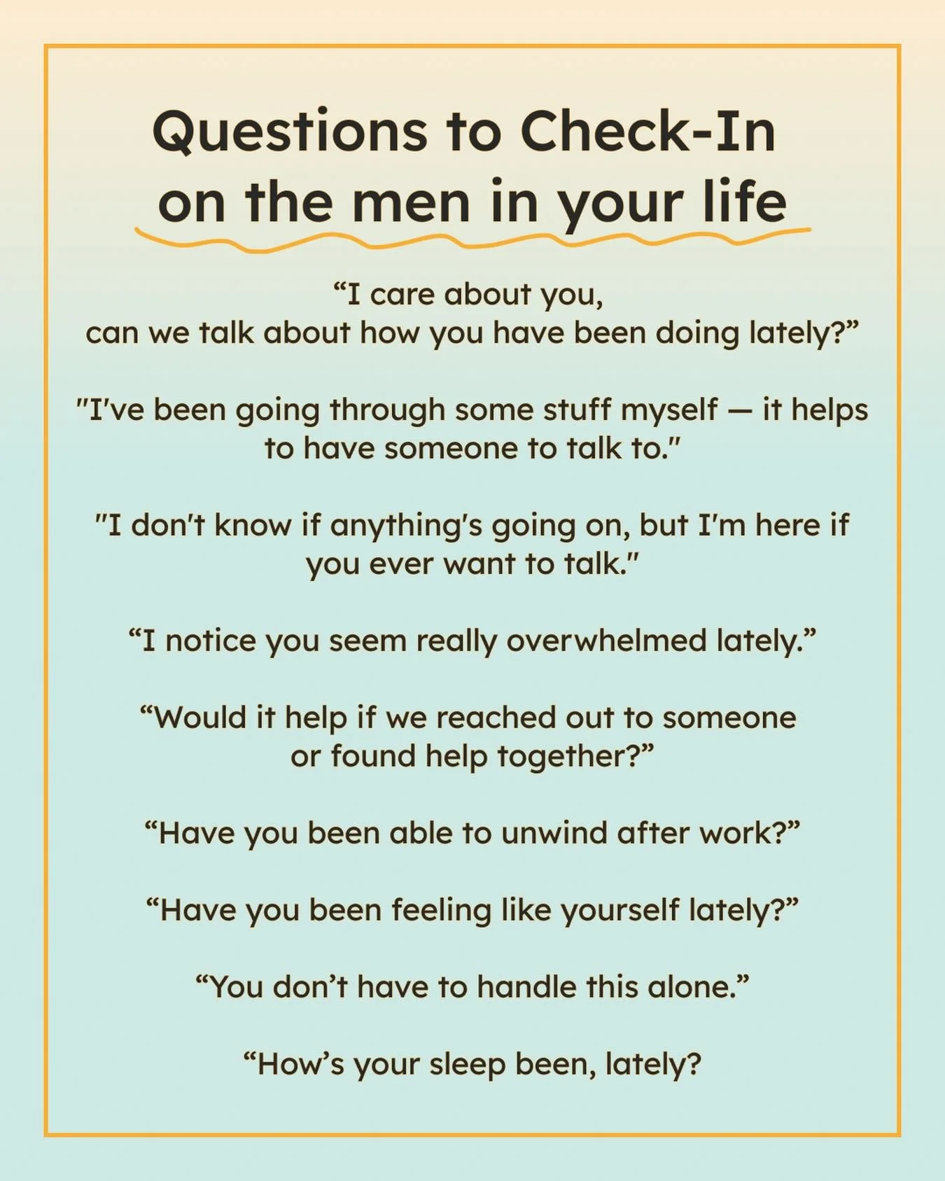 What question would you respond to?