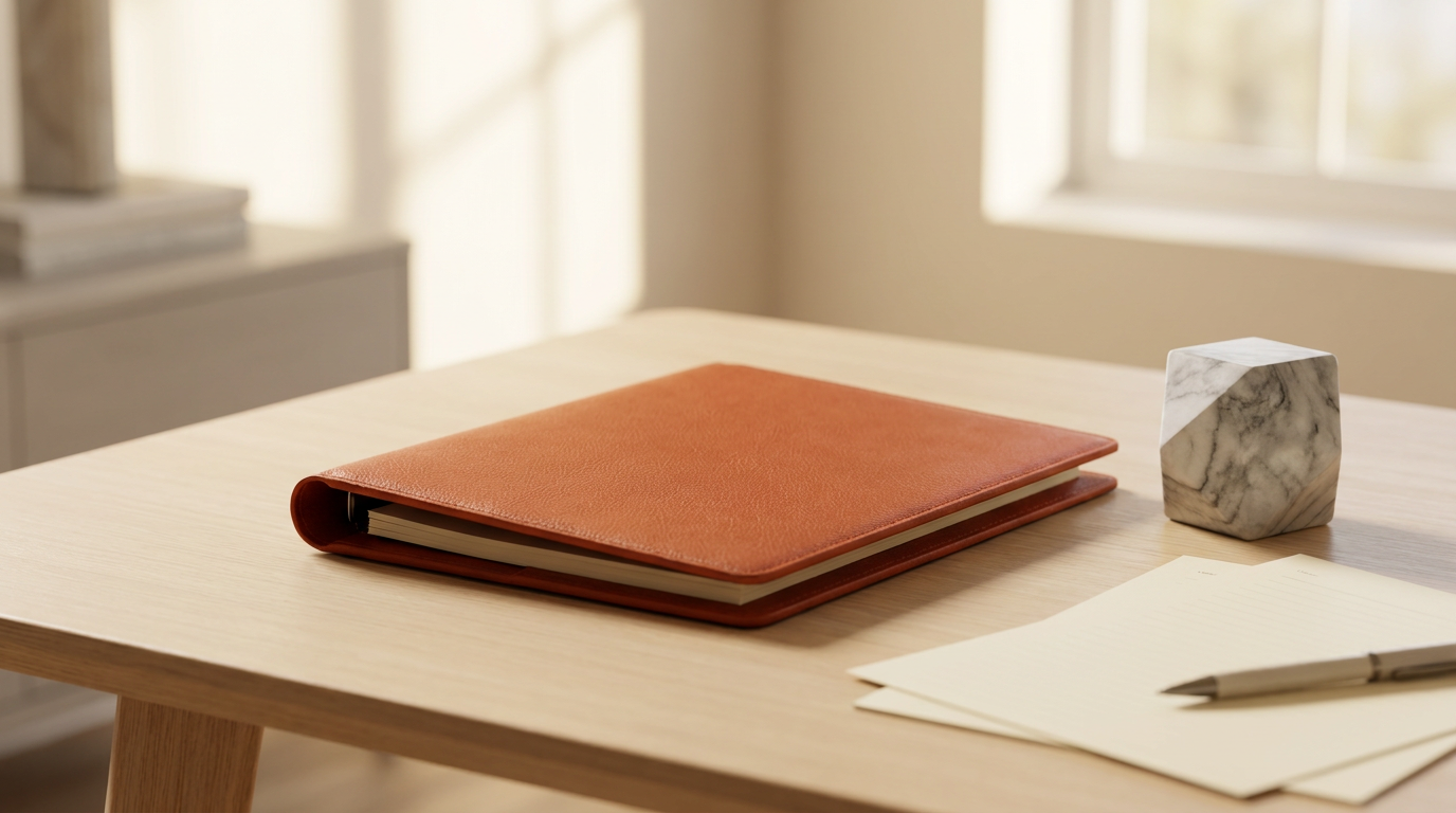 Leather Planner